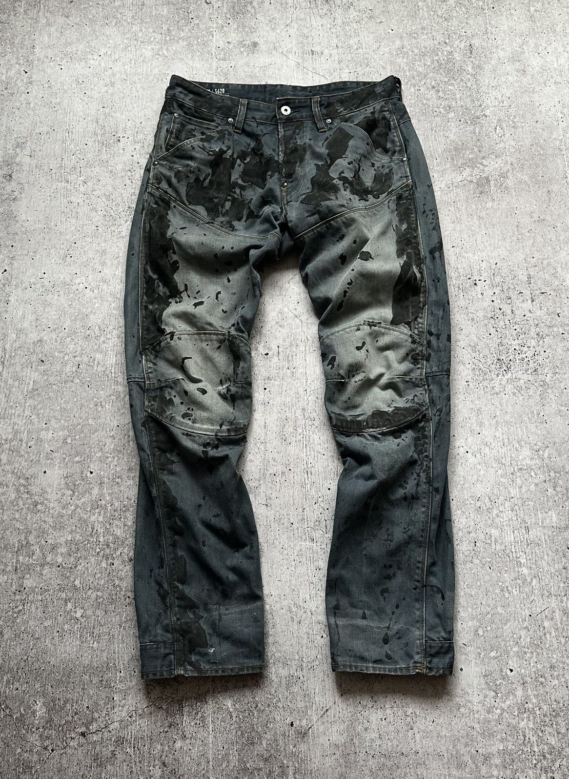 Vintage G Star Raw Pharell Style Denim Jeans Pants