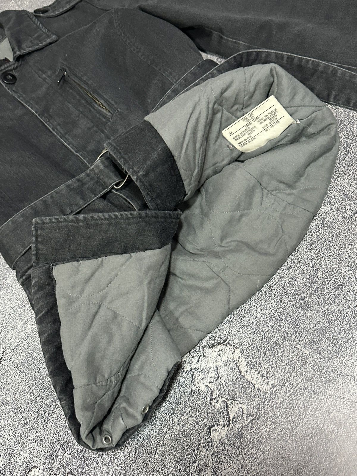 Diesel Vintage 90’s Diesel Stone Wash Military Archive Jacket M Size M / US 6-8 / IT 42-44 - 16 Thumbnail