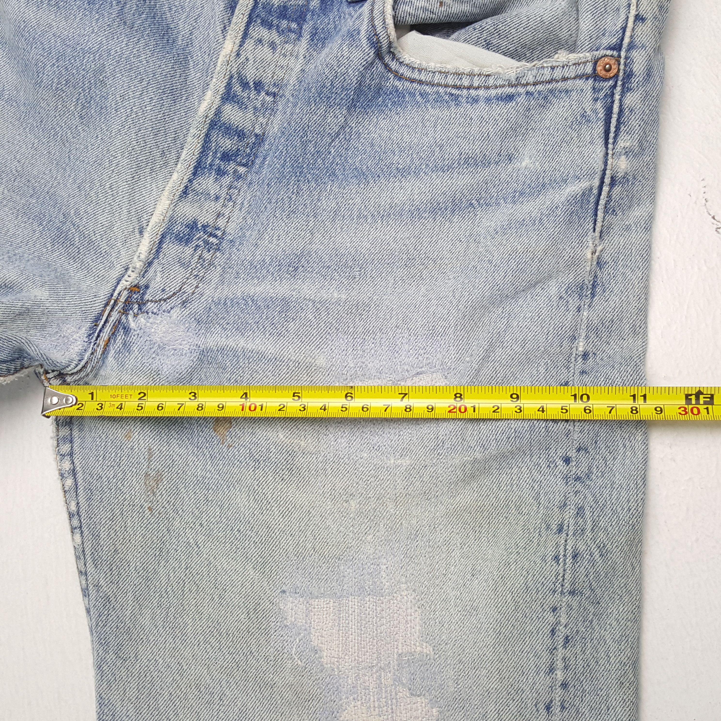 Levi's × Levi's Vintage Clothing × Vintage Vintage LEVI'S Kurt Cobain Distressed Style Denim Jeans Size US 30 / EU 46 - 9 Thumbnail