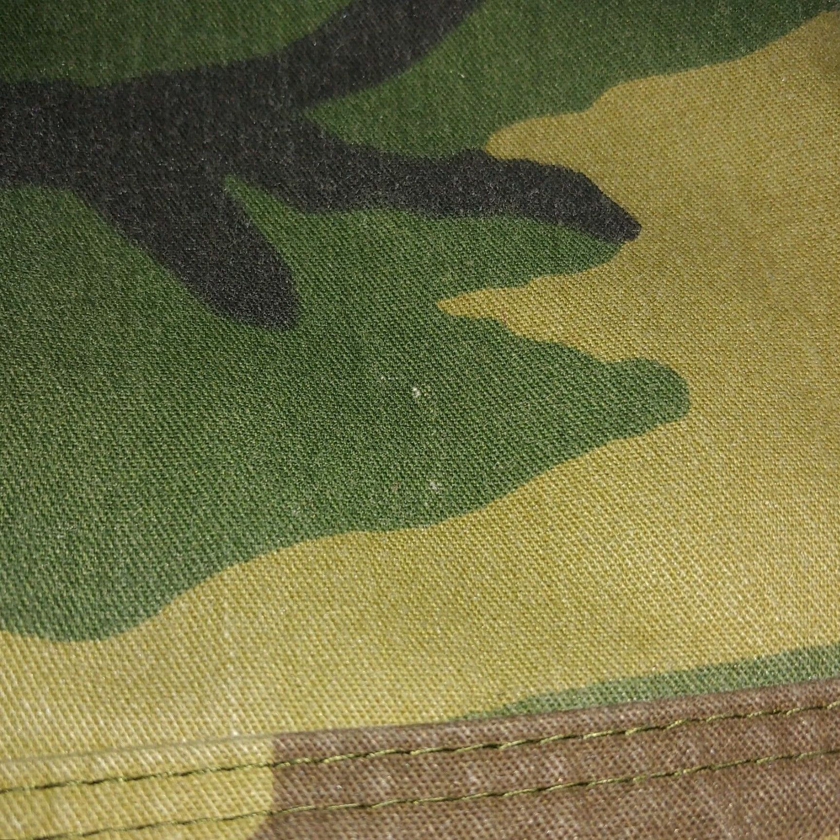 Vintage VINTAGE Woodland Camo Field Jacket Men Small Canvas Green Lightweight Hunting Military Jacket Truck? Size US S / EU 44-46 / 1 - 5 Thumbnail