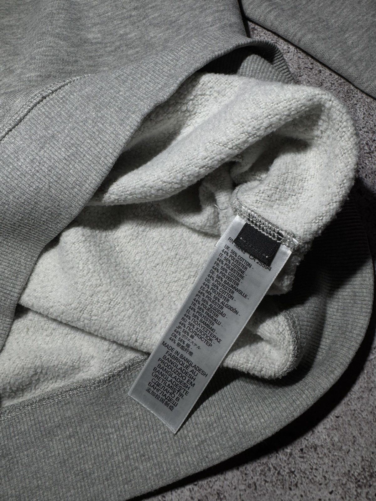 Diesel × Vintage Diesel Vintage Big Logo Basic Grey Cotton Sweatshirt Size US M / EU 48-50 / 2 - 5 Thumbnail