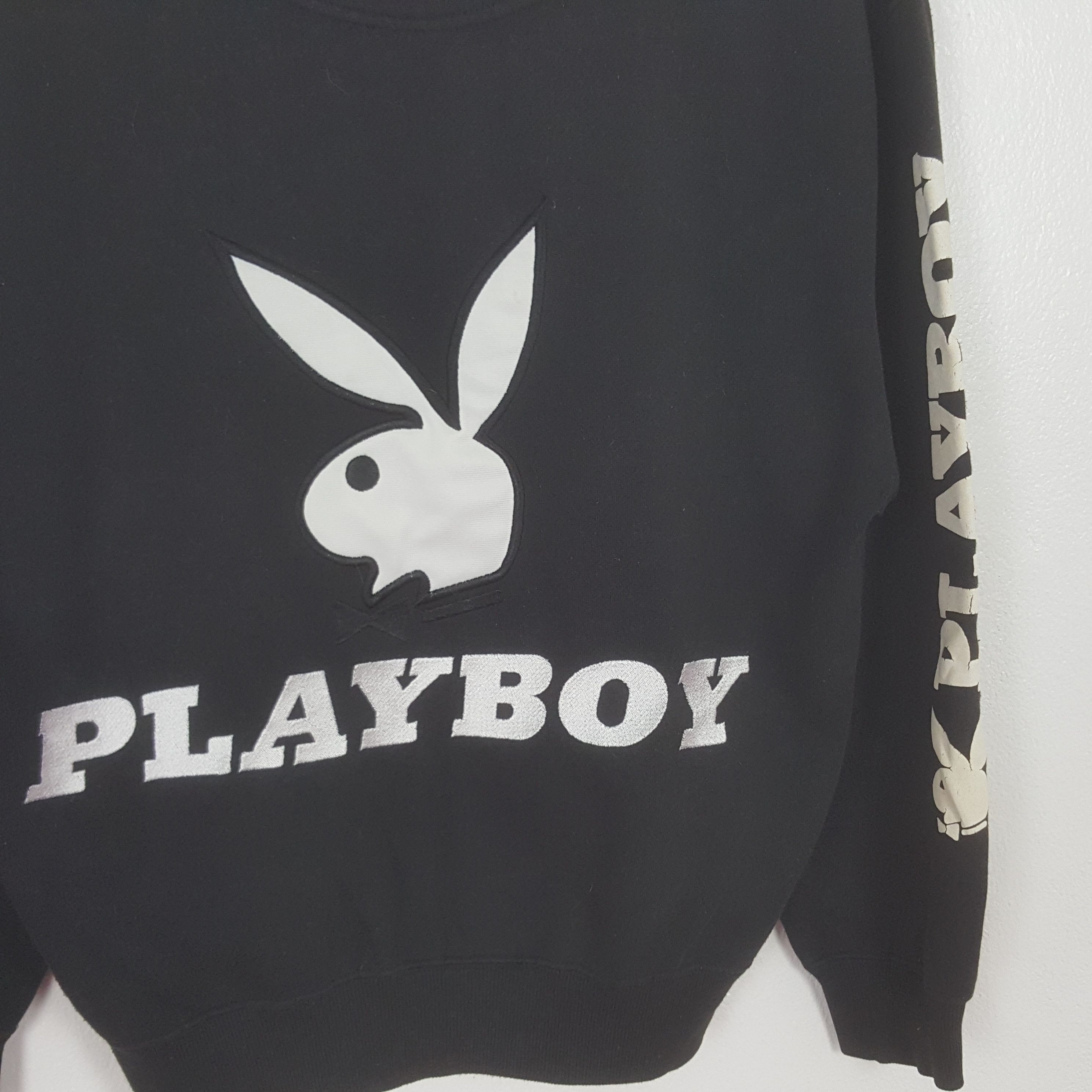 Playboy Vintage Playboy Big Logo Sweatshirt Size US M / EU 48-50 / 2 - 2 Thumbnail