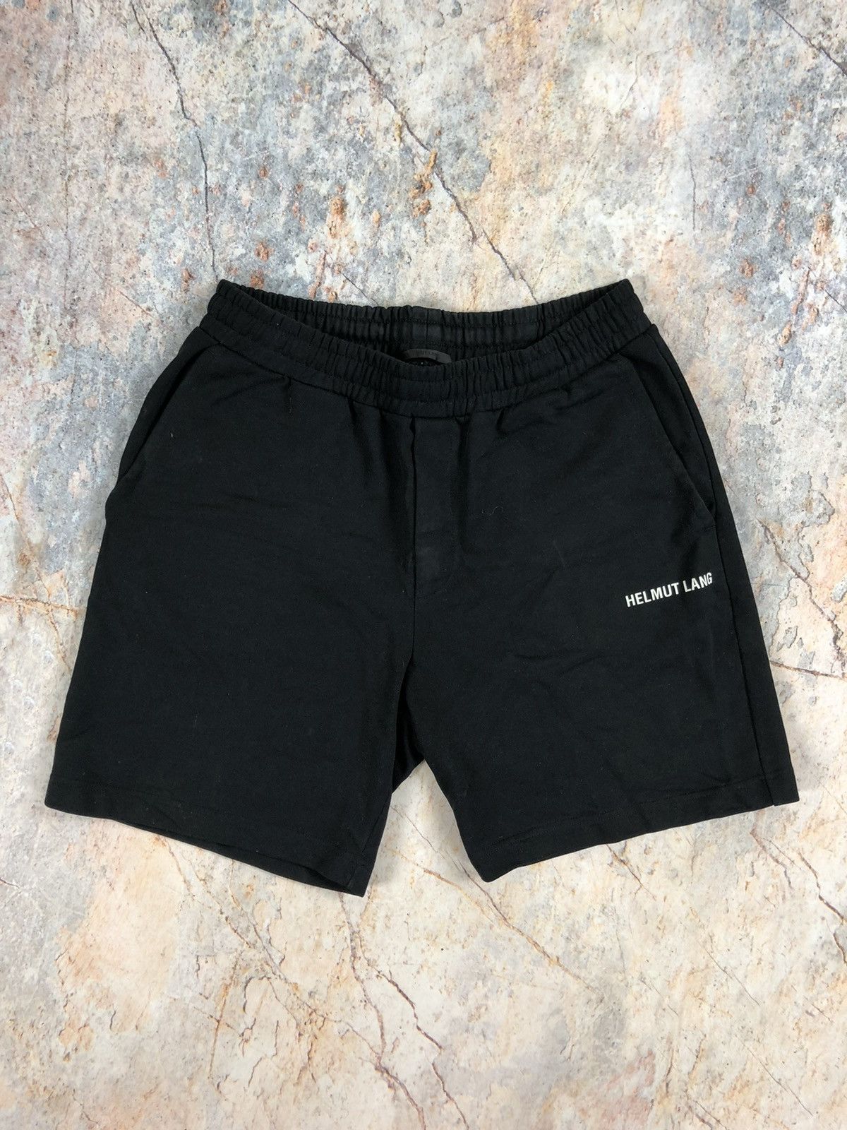 Helmut Lang black shorts