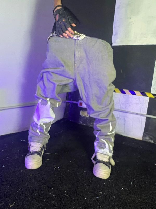 Japanese Brand Goth Baggy Opium Alt Oversize Y2k 2000s 90s Hip Hop Fit Size US 40 / EU 56 - 1 Thumbnail