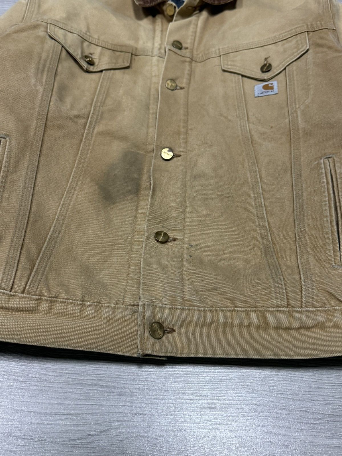 Carhartt Carhartt detroit vintage distressed jacket buttons Size US XL / EU 56 / 4 - 9 Thumbnail
