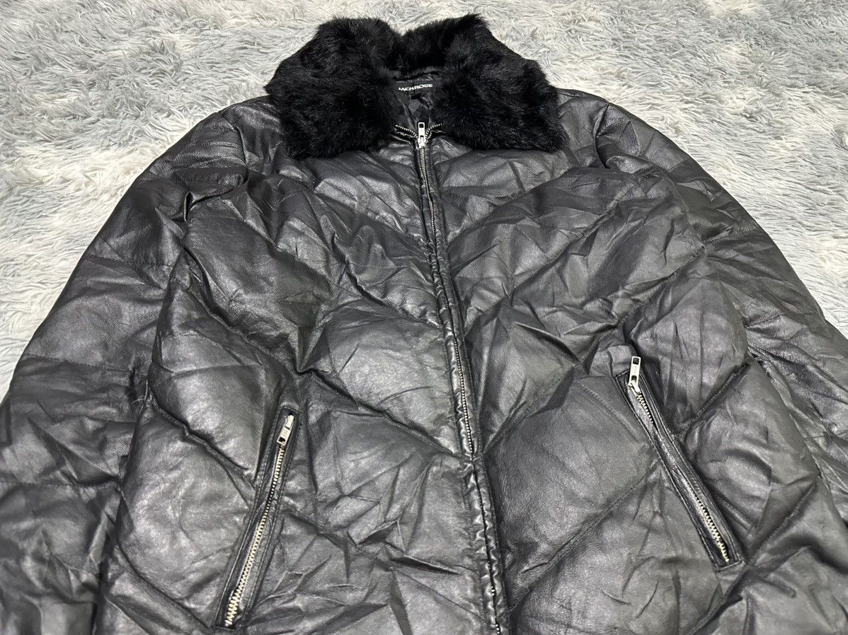 JACKROSE 🔥Y2K Archive Jackrose Fur Collar Pigskin Leather Down Jacket Size US L / EU 52-54 / 3 - 3 Thumbnail
