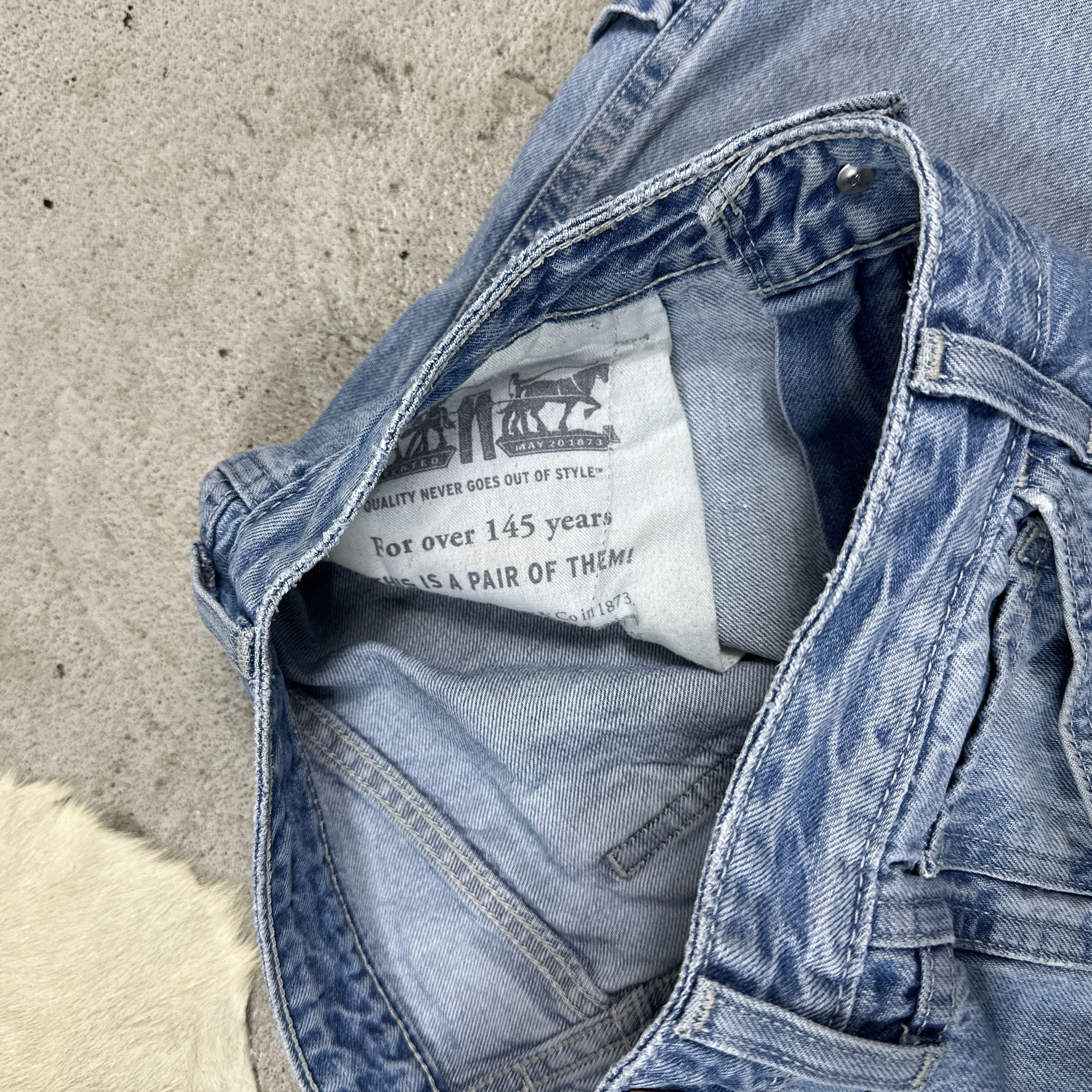 Levi's × Vintage Vintage Preppy Old Money Denim Y2K Casual Jeans Size US 30 / EU 46 - 3 Thumbnail