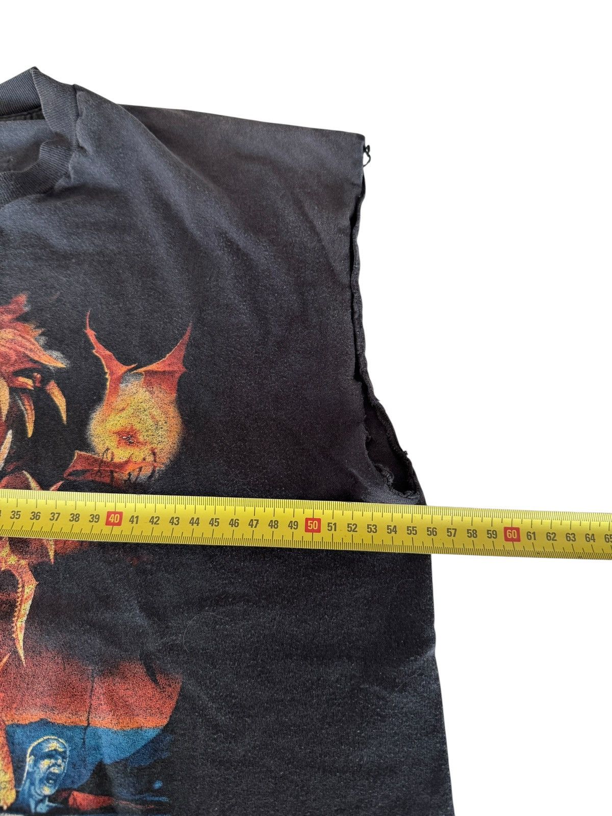 Band Tees *RARE* 90s VINTAGE THRASHED FADED MORBID ANGEL METAL DEATH Size US XL / EU 56 / 4 - 9 Thumbnail