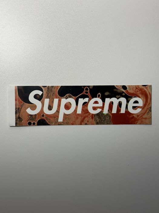 Supreme Supreme Blood And Semen Box Logo Sticker | Grailed