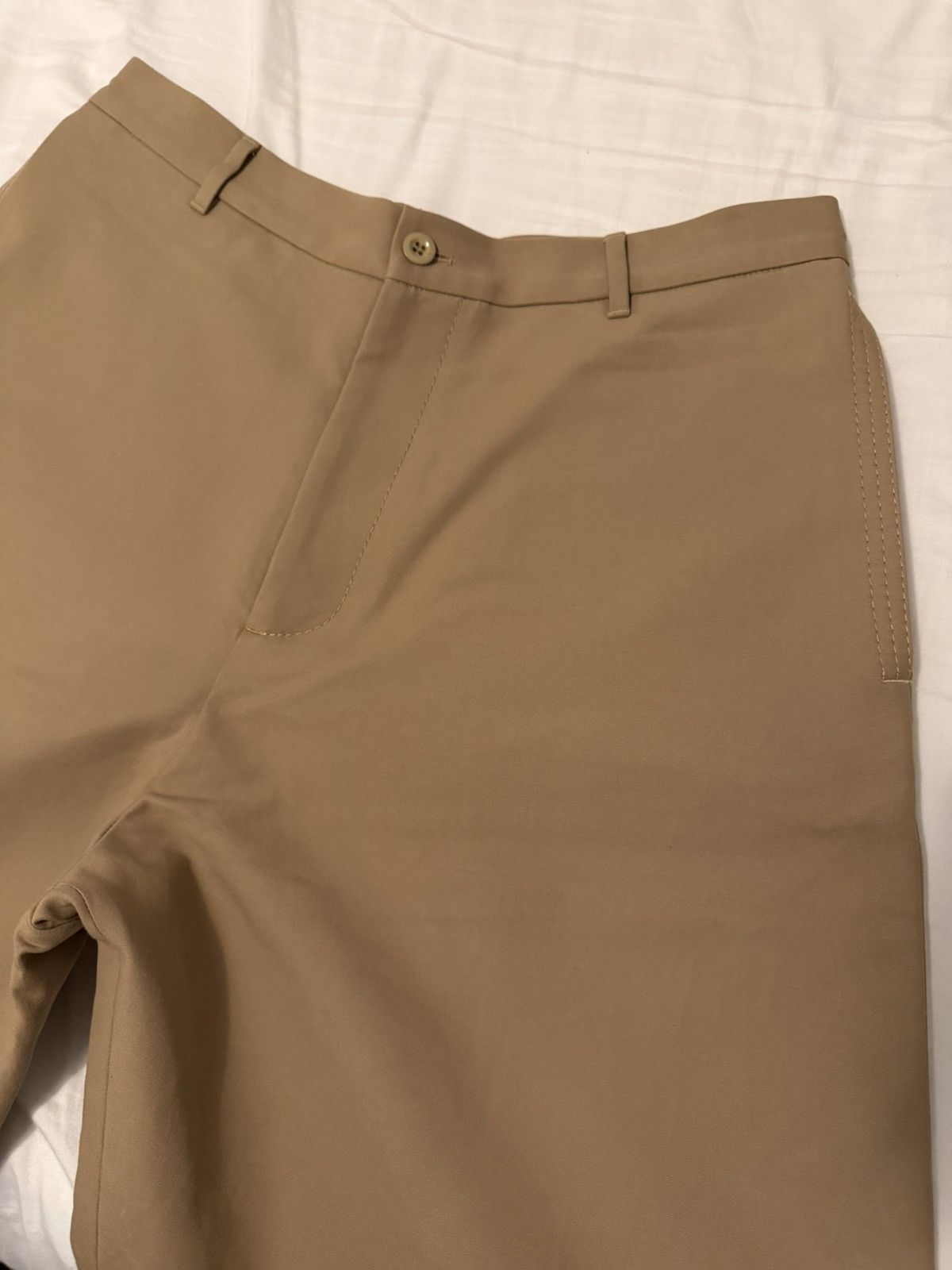 Acne Studios Acne Studios Organic Cotton Twill Beige Trousers Size US 34 / EU 50 - 2 Thumbnail