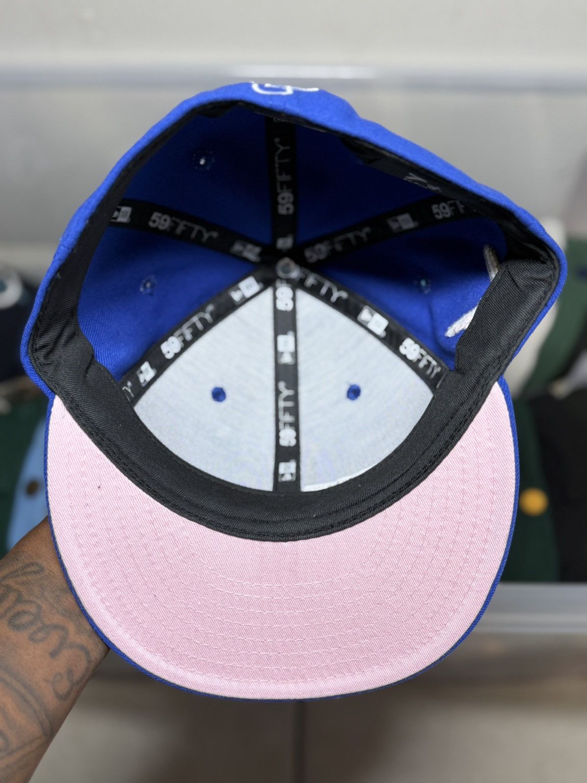 Hat Club × New Era 7 1/8 Hat Club Noho Exclusive PBJ Mask Size ONE SIZE - 5 Thumbnail