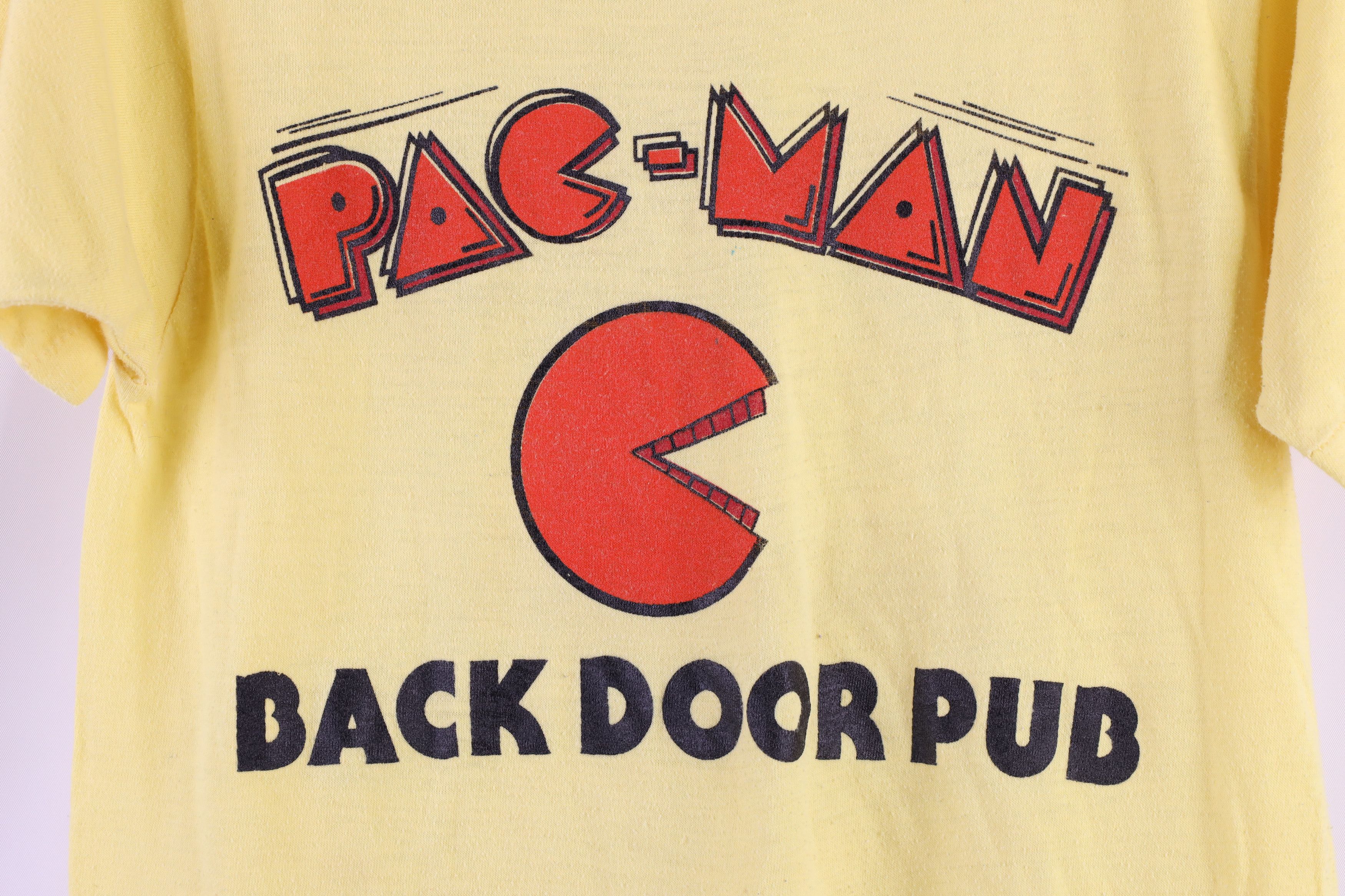 Vintage Vintage 80s Pac Man Backdoor Pub Short Sleeve T-Shirt USA Size US S / EU 44-46 / 1 - 4 Thumbnail
