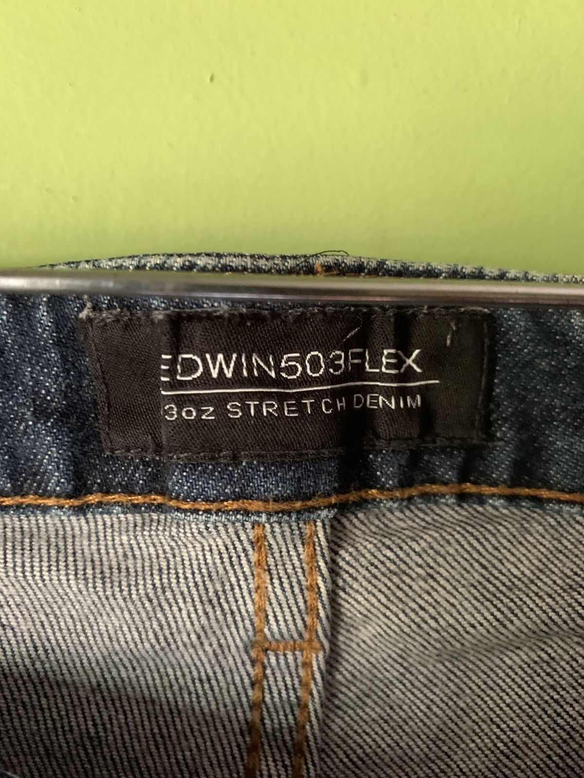 Edwin Y2K 503 Edwin straight cut 13oz denim jeans Size US 37 - 6 Thumbnail