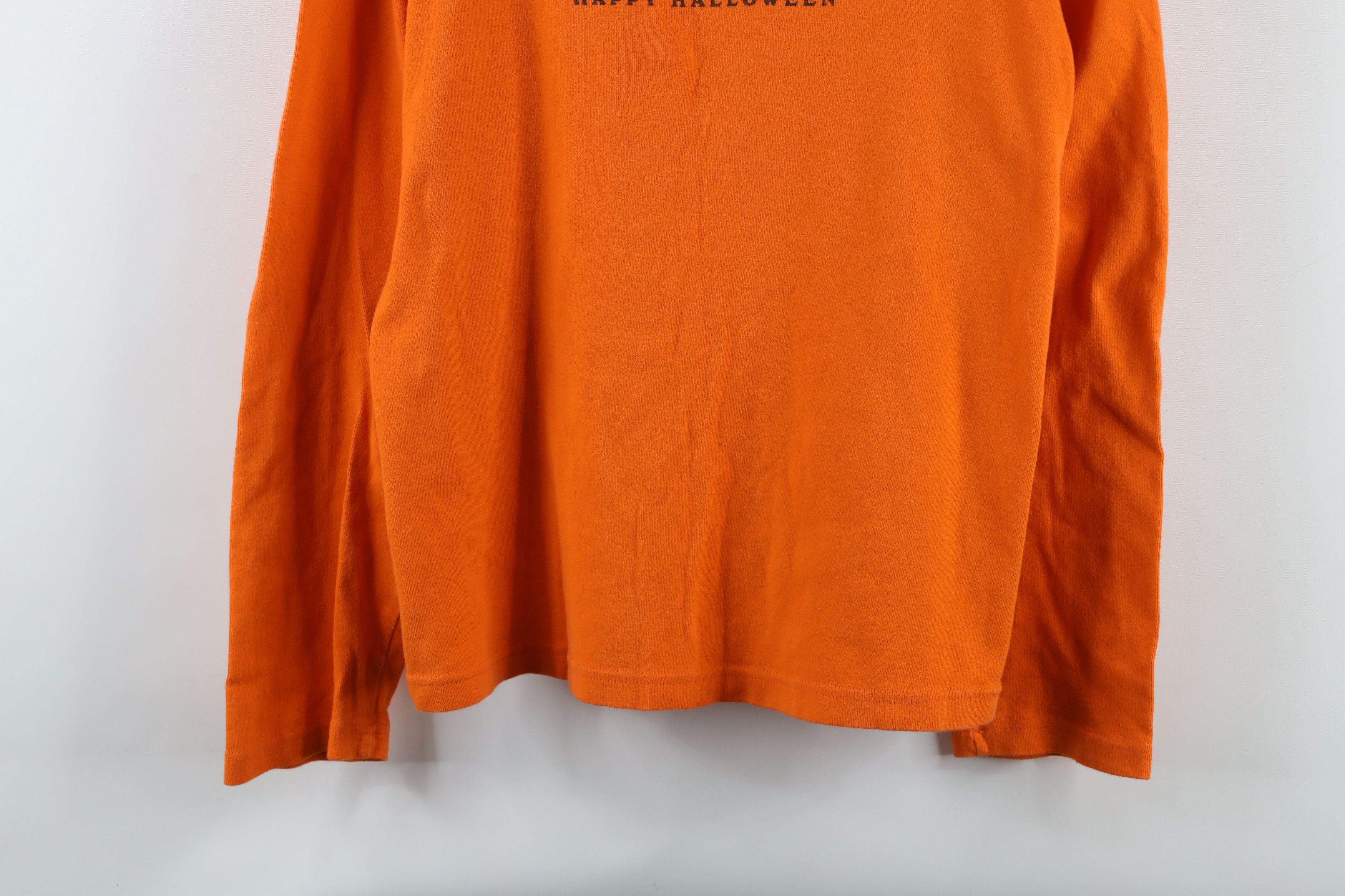 Vintage Vintage 90s Streetwear Ghost Owl Bat Long Sleeve T-Shirt Size XL / US 12-14 / IT 48-50 - 3 Thumbnail