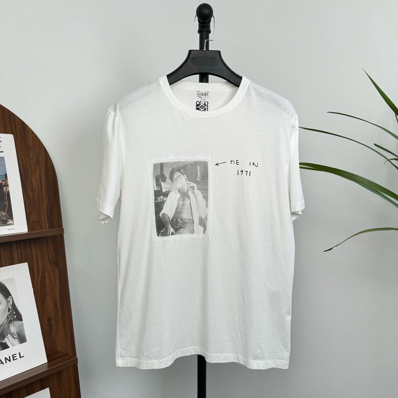 Loewe White Graphic Short Sleeve T-Shirt