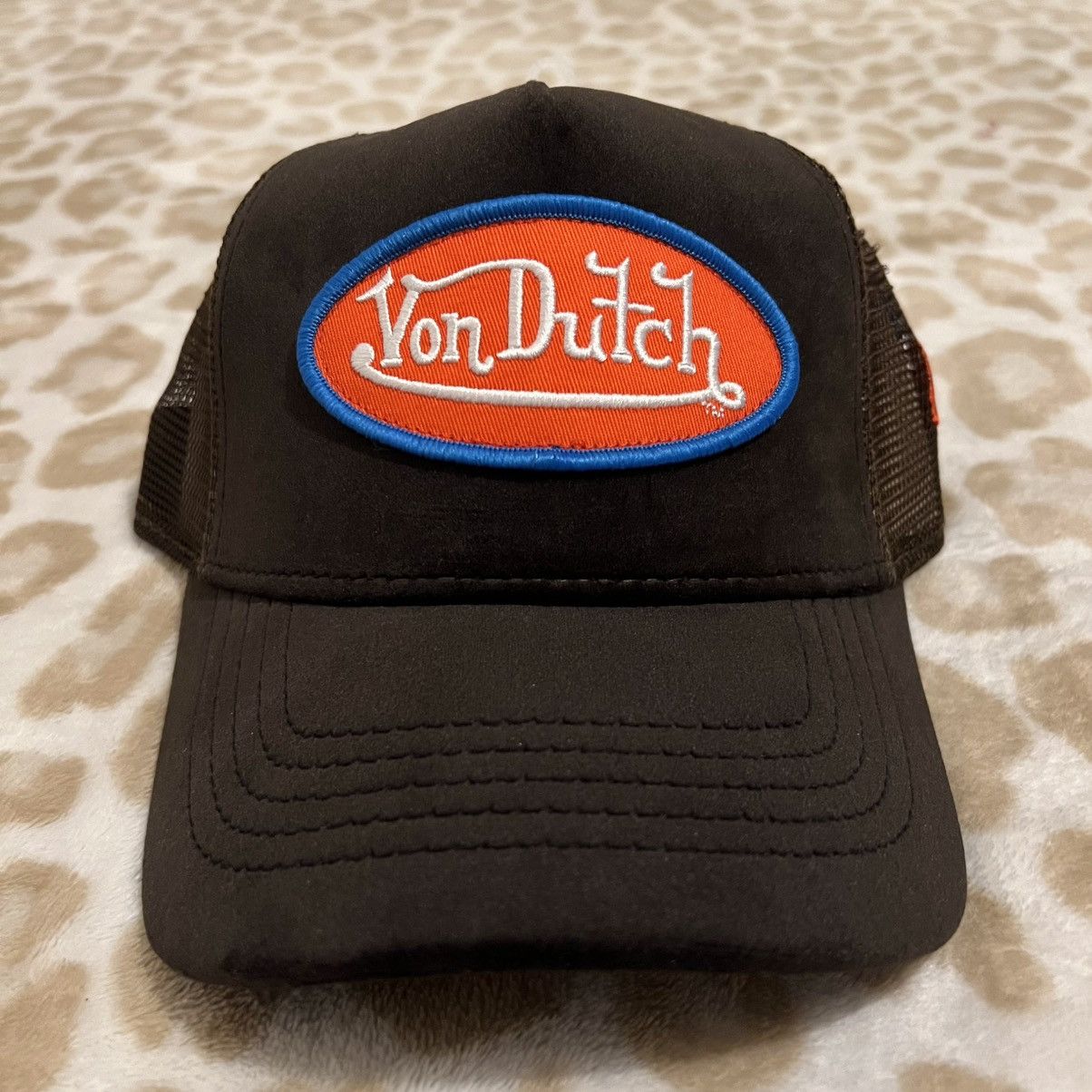 Von Dutch Von Dutch Brown Velvet Trucker 90$ Retail Size ONE SIZE - 1 Thumbnail