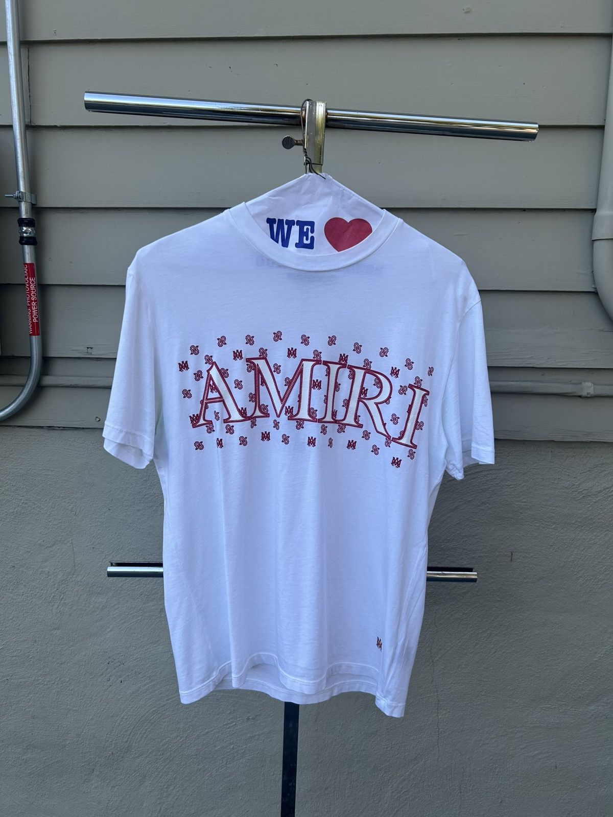 Amiri Amiri white paisley tee Size US XS / EU 42 / 0 - 1 Thumbnail