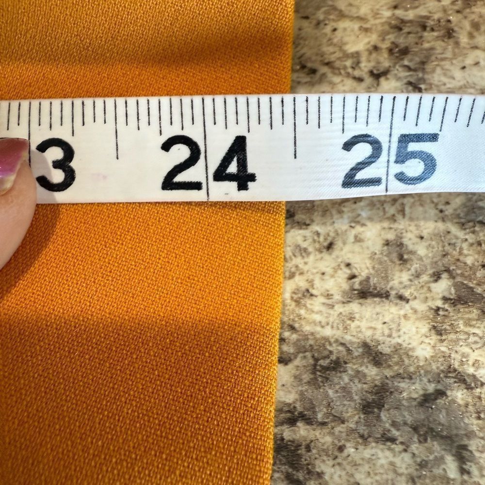 Other Gracia size medium, orange peplum short sleeve shirt Size M / US 6-8 / IT 42-44 - 3 Thumbnail