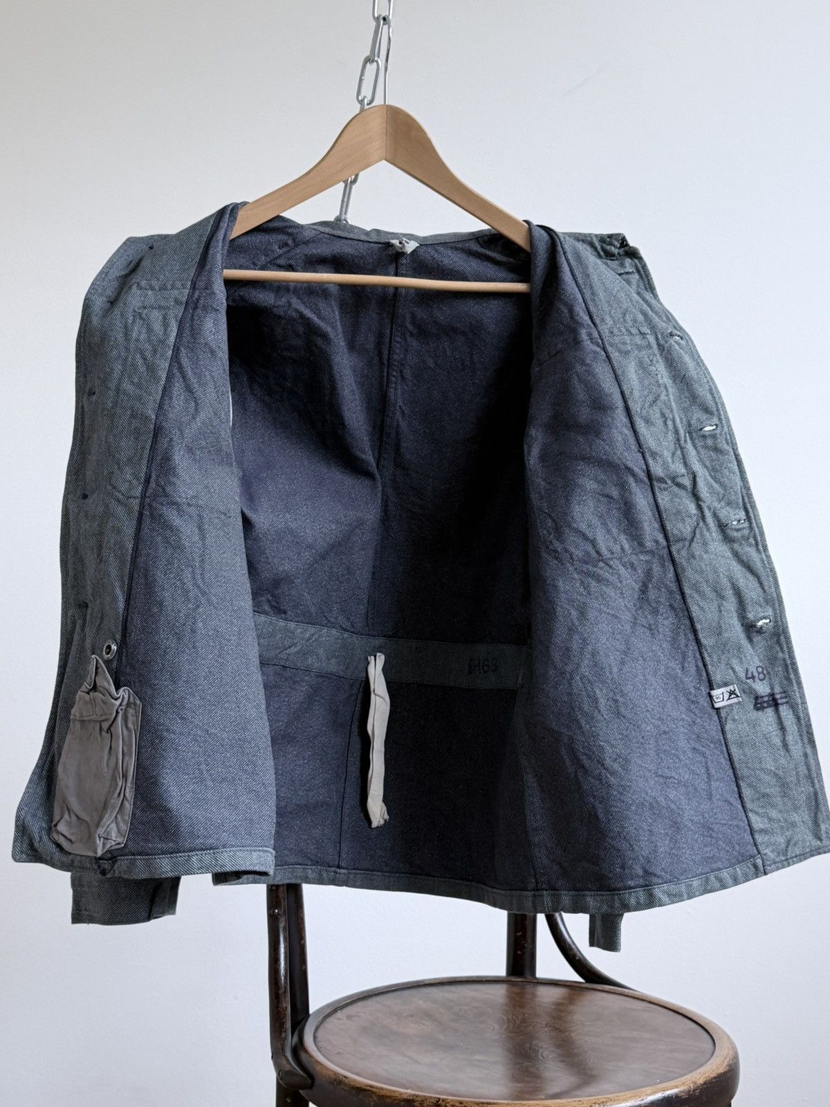 Vetra Vintage 70s Swiss Military Workwear Chore Jacket Size US M / EU 48-50 / 2 - 5 Thumbnail