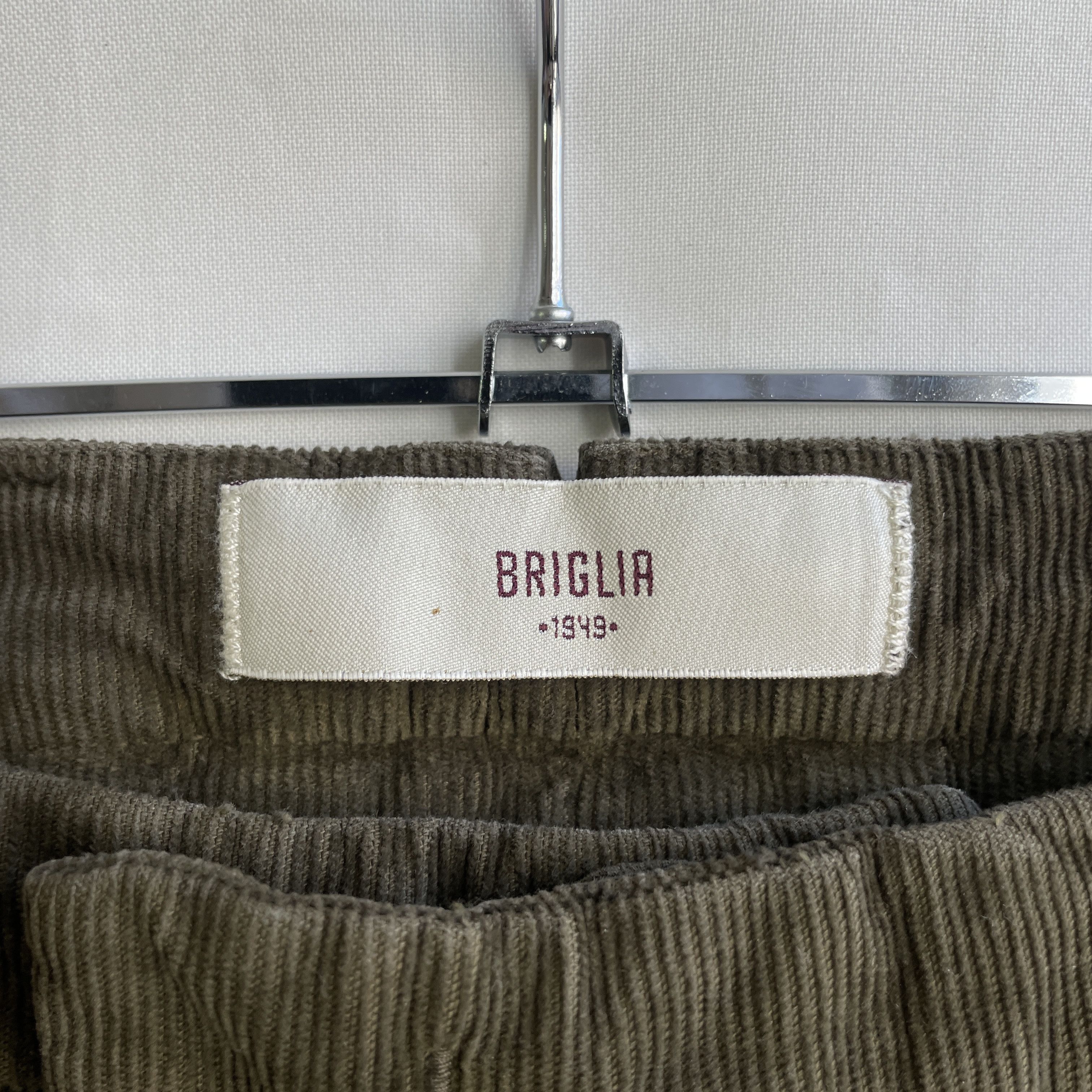 Other Briglia 1949 Slim Fit Corduroy Trousers Size EUR 50 Size US 34 / EU 50 - 9 Thumbnail