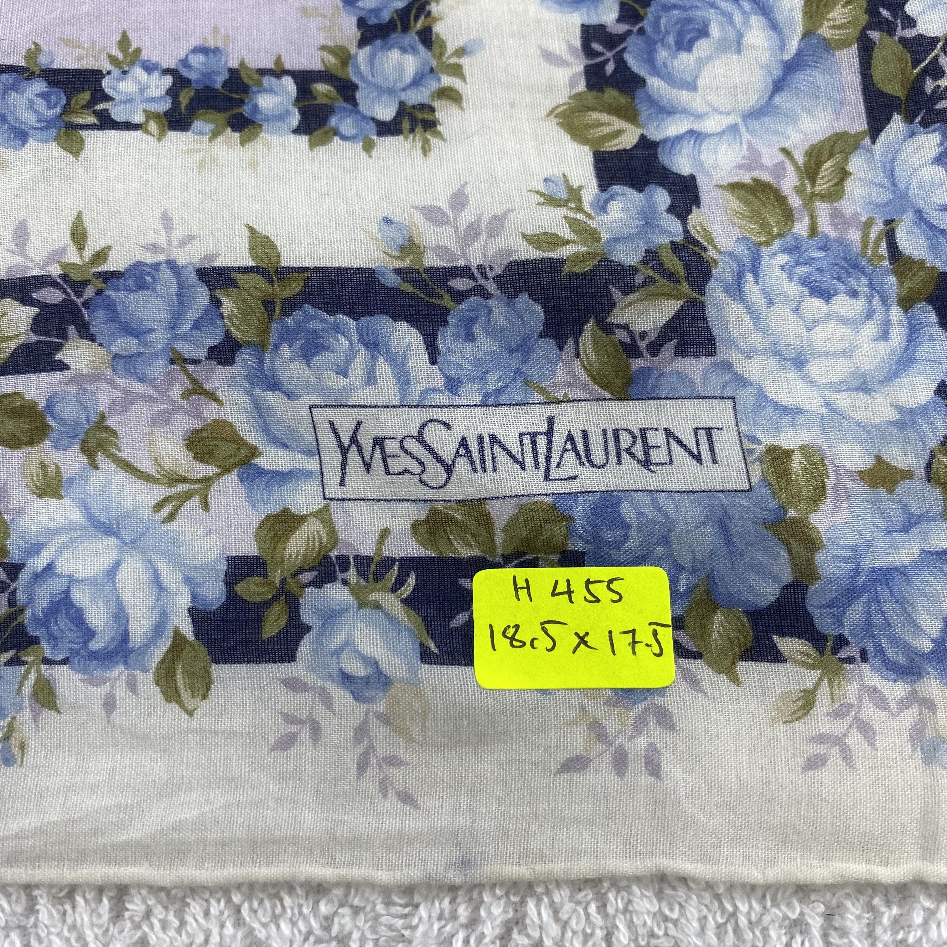 Vintage × Yves Saint Laurent Yves Saint Laurent Neckerchief / Bandana / Handkerchief Size ONE SIZE - 5 Thumbnail