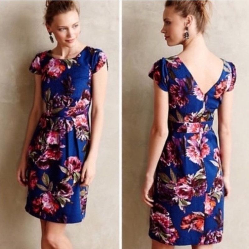 Anthropologie Anthropologie Moulinette Soeurs Floral Dress Sz 0 Size XS / US 0-2 / IT 36-38 - 1 Preview