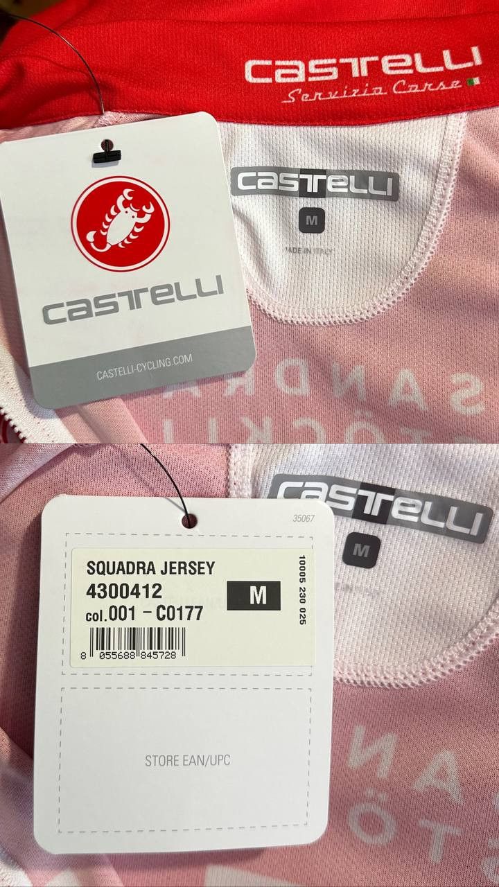 Other CASTELLI squadra jersey cycling jersey Sandra Stockl 2021/22 Size US M / EU 48-50 / 2 - 2 Thumbnail