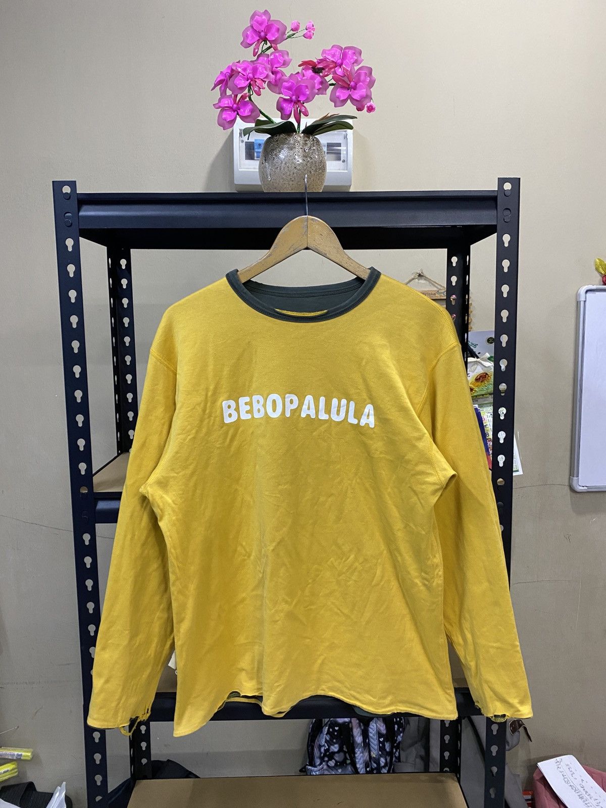 Nigo 🔥 Distressed 🔥 Vintage Bape Reversible Long Sleeve Tee Size US M / EU 48-50 / 2 - 12 Thumbnail