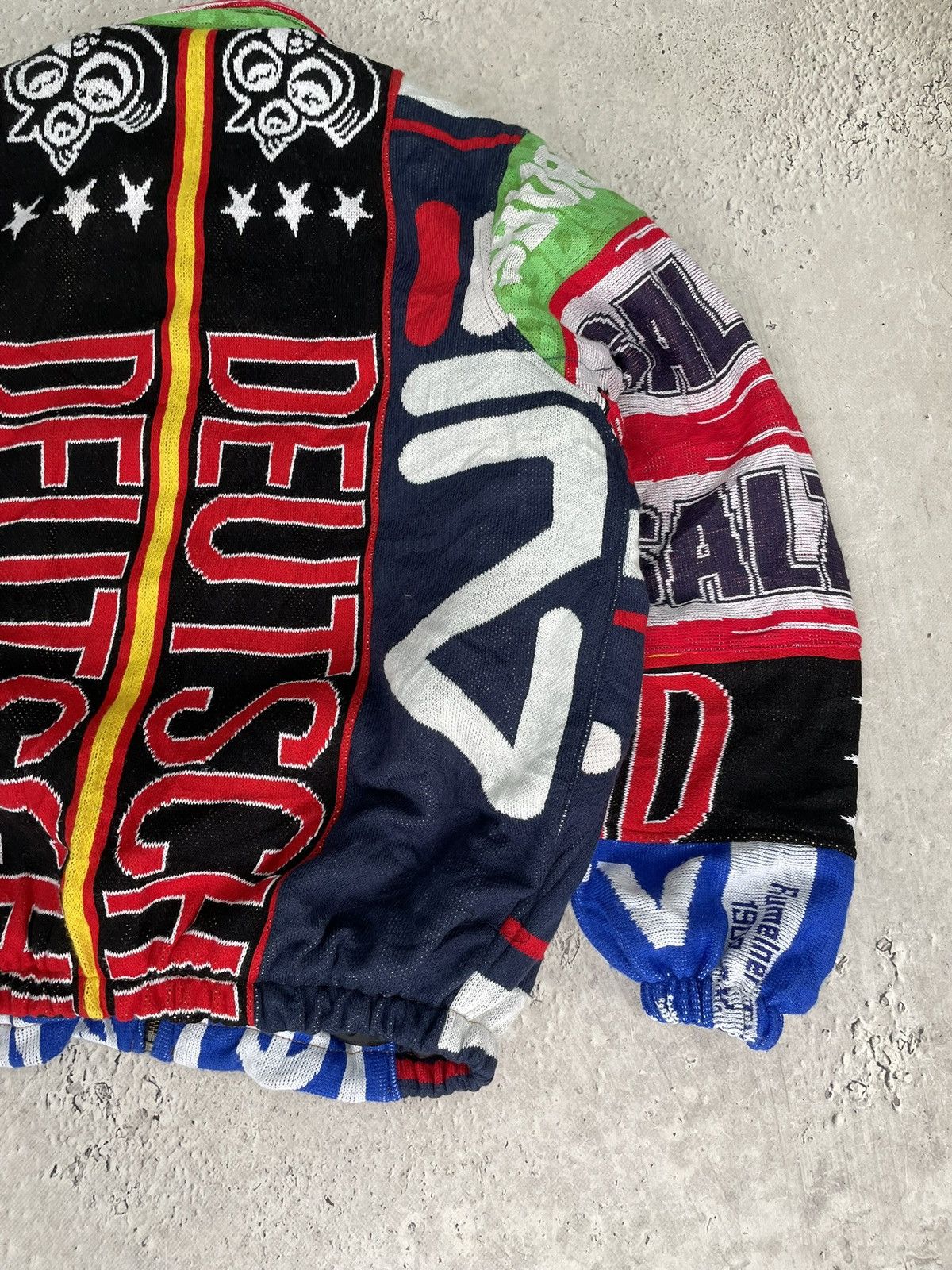 Other Rare custom Deutschland scarfs bomber jacket rare euro 2006 Size US L / EU 52-54 / 3 - 15 Thumbnail