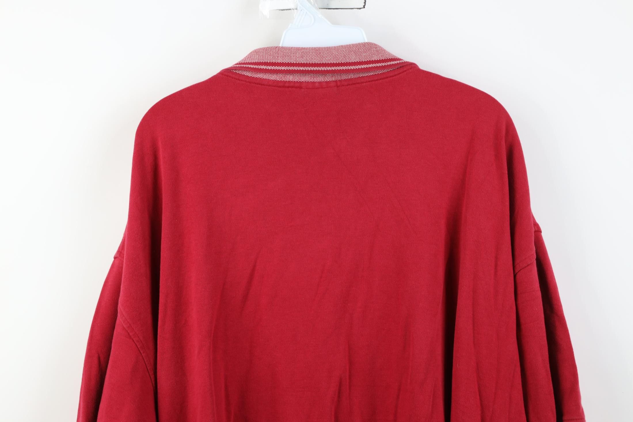 Vintage Vintage 90s Looney Tunes Wile E Coyote Golf Polo Shirt Red Size US XXL / EU 58 / 5 - 14 Thumbnail