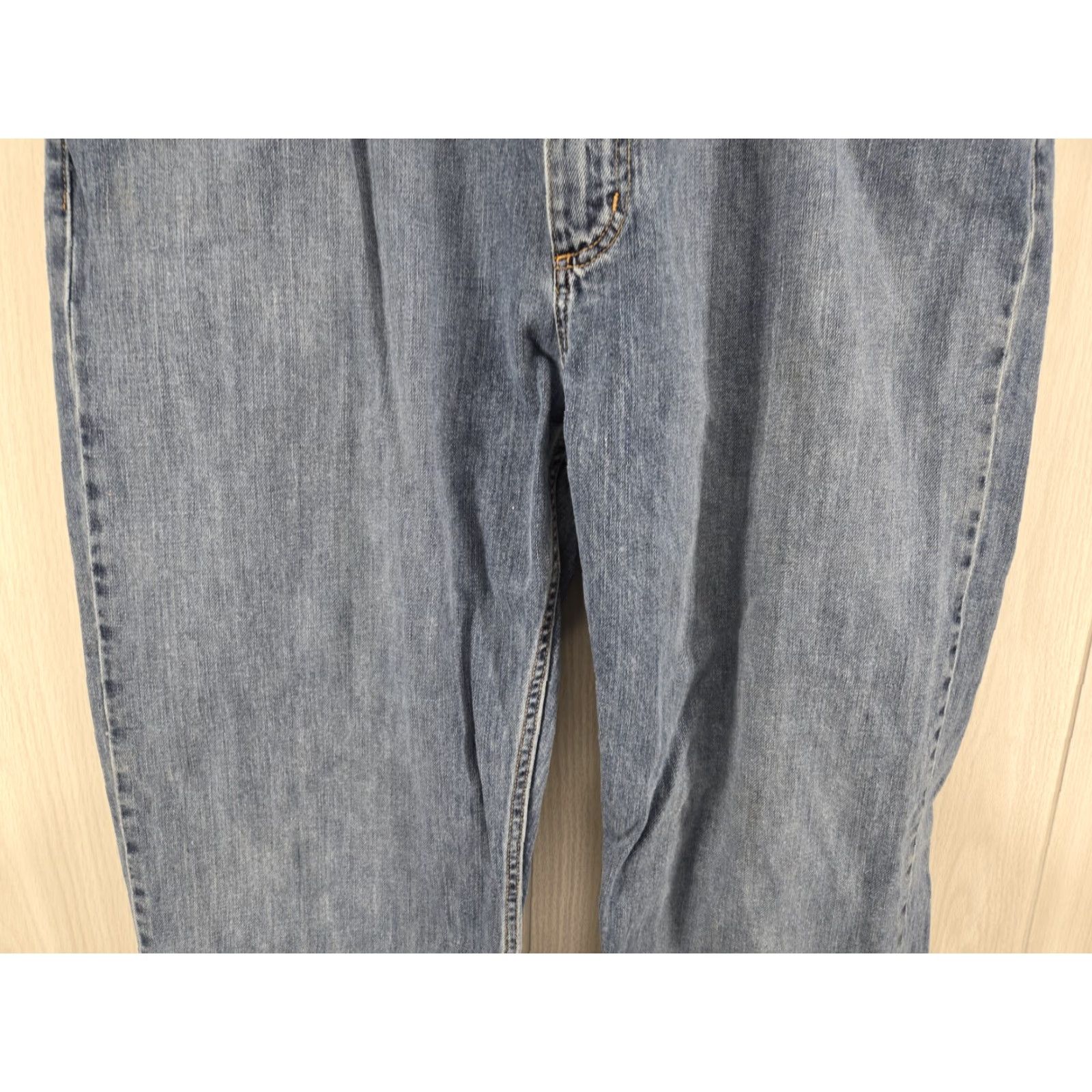 Carhartt Carhartt Jeans Mens Blue Denim 38x36 Straight Regular Fit Work Casual B325 LGB Size US 38 / EU 54 - 5 Thumbnail