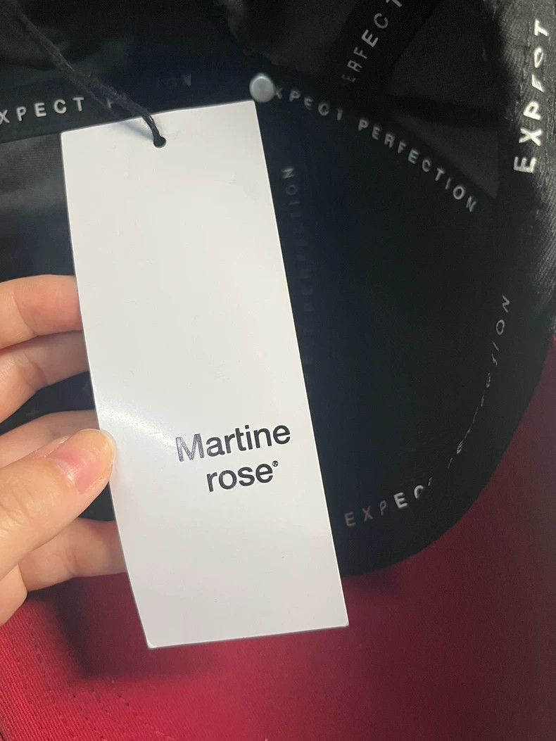 Martine Rose Martine Rose 25SS gray letter embroidered damaged duckbill Size ONE SIZE - 5 Thumbnail