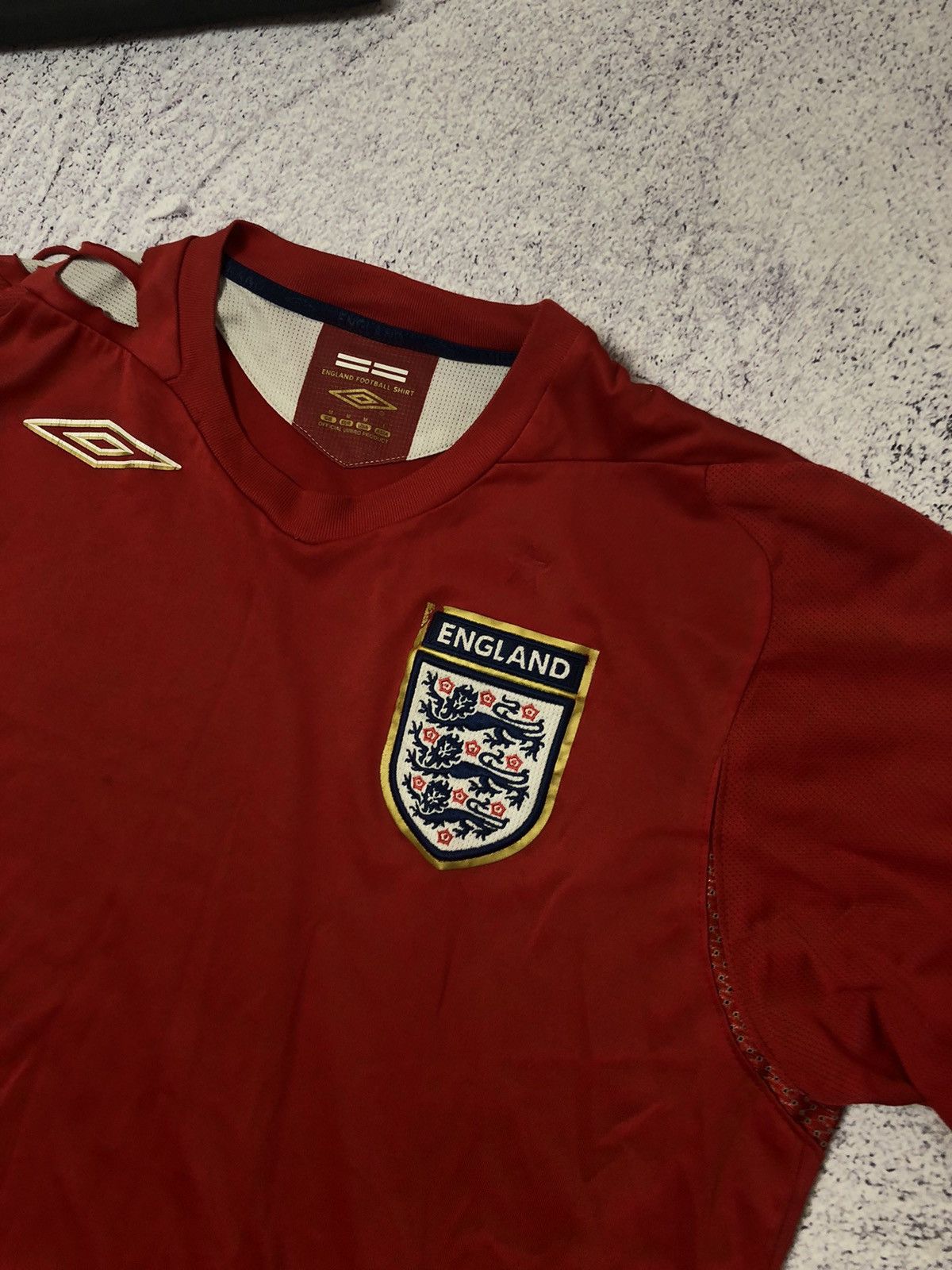 Umbro Men’s soccer jersey England 🏴󠁧󠁢󠁥󠁮󠁧󠁿 size M umbro Size US XL / EU 56 / 4 - 4 Thumbnail