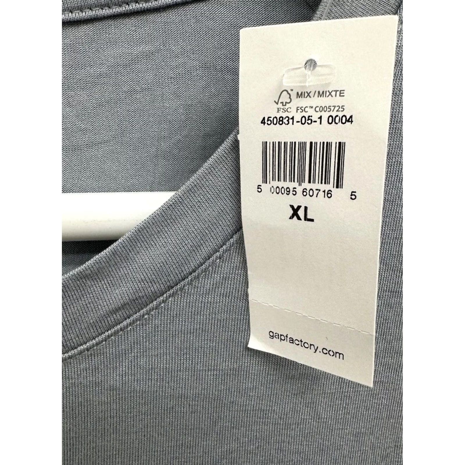 Dusk NWT Gap Luxe T Long Sleeve Luxe Jersey Shirt Blue Dusk Women’s XL Shirt Womens XL Blue Gray T-Shirt L/XG? Size XL / US 12-14 / IT 48-50 - 2 Thumbnail
