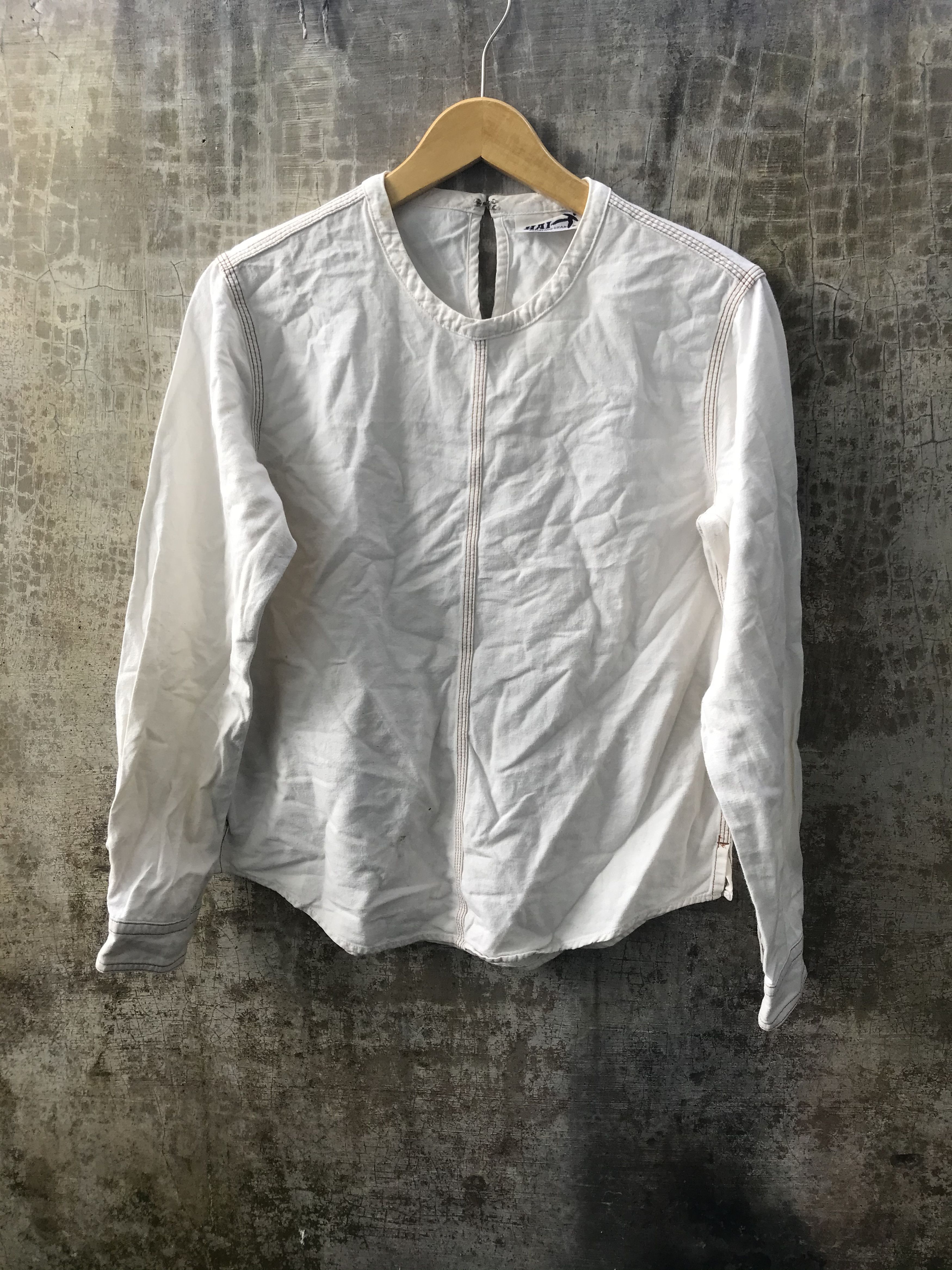image of Hai Sporting Gear By Issey Miyake Vintage in White, Men's (Size Medium)