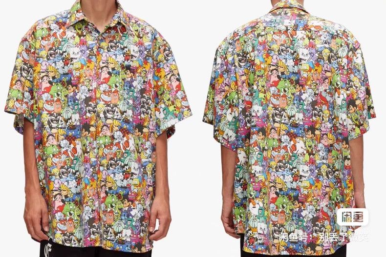 Vetements Vetements 20ss Cartoon Characters Printed Short Sleeve Shi Size US S / EU 44-46 / 1 - 6 Thumbnail