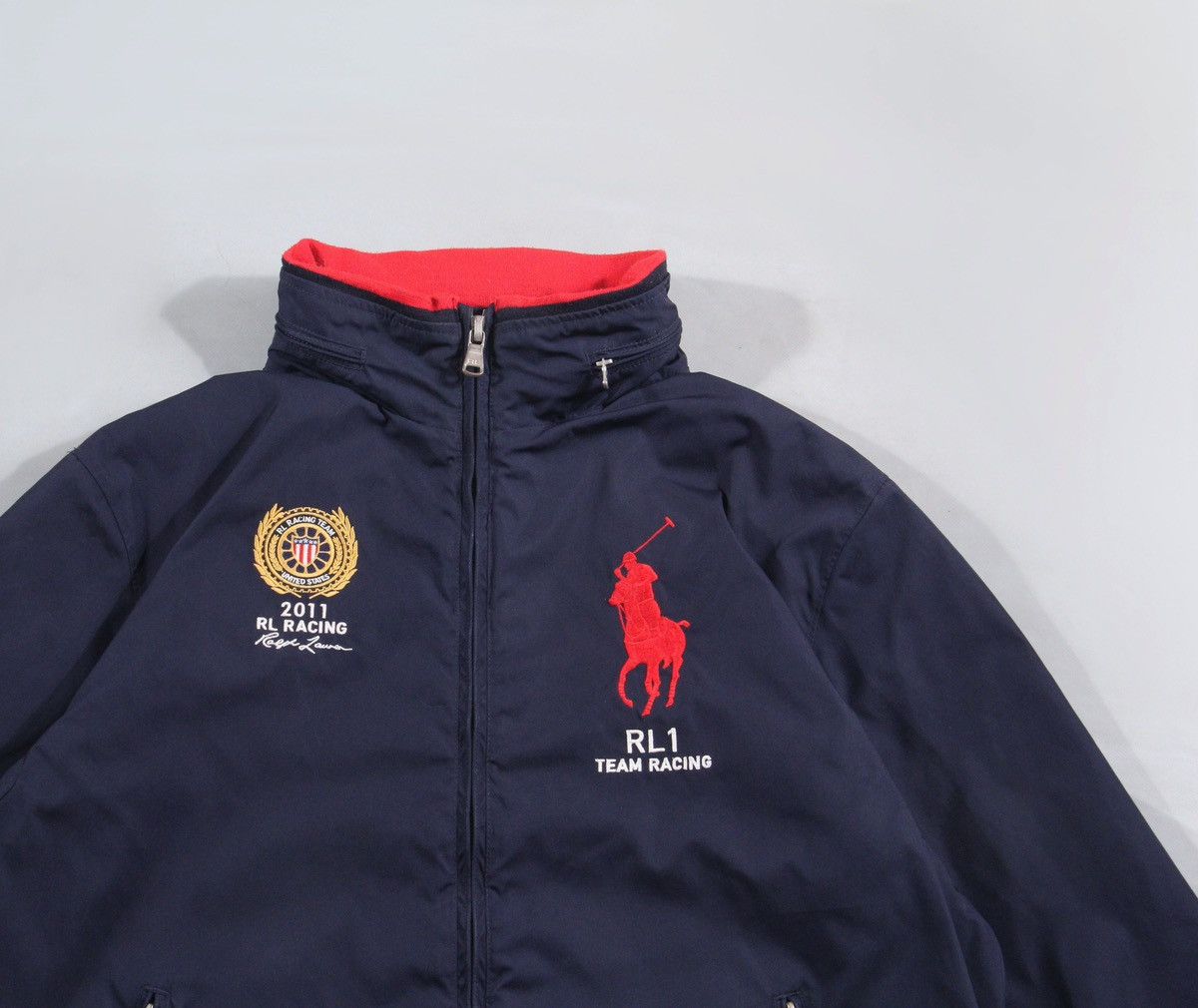 Ralph Lauren Ralph Lauren RL1 Team Racing Vintage 90s Polo 2011 Jacket L Size US L / EU 52-54 / 3 - 2 Thumbnail