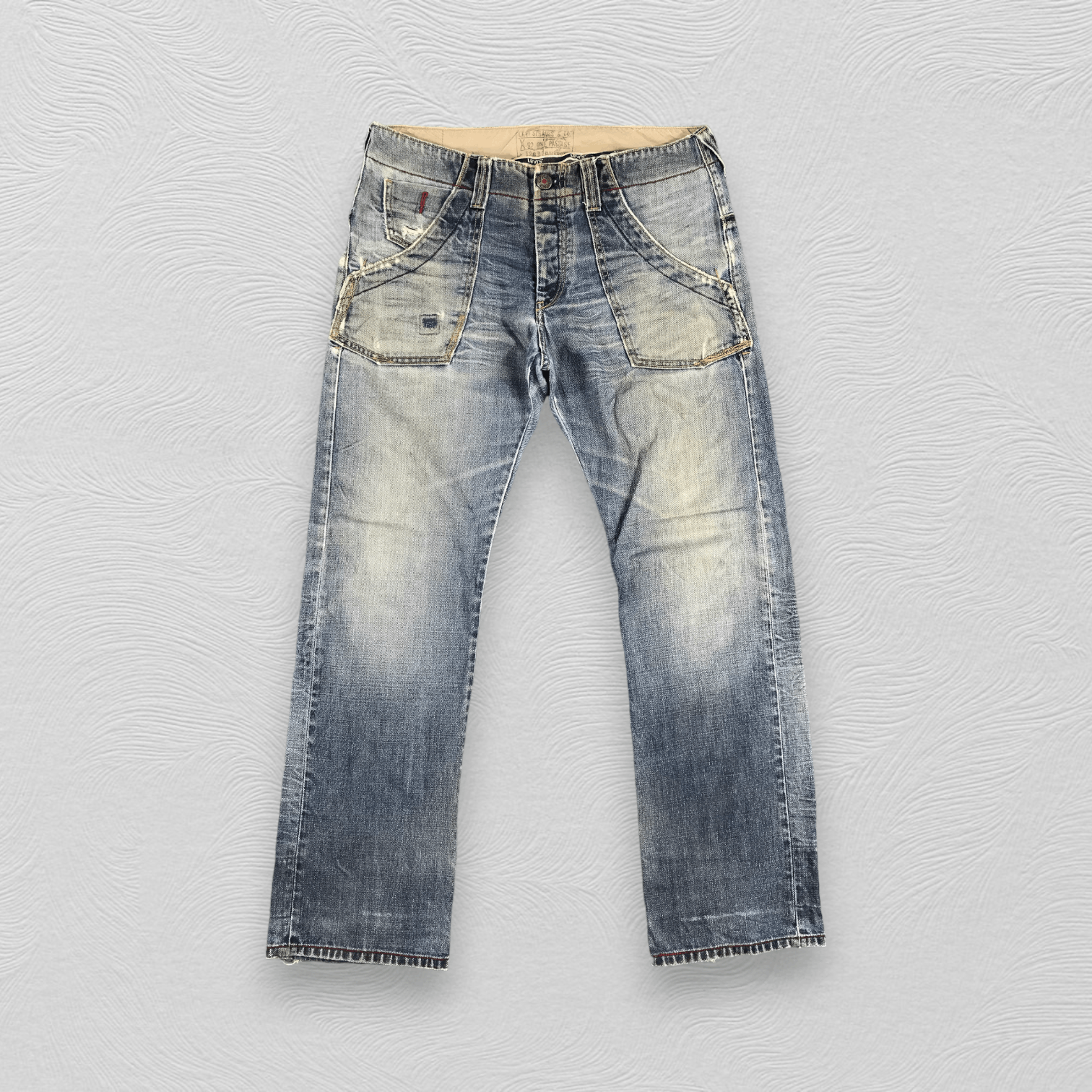 Levi's Vintage Levis San Francisco Jeans Faded Blue Denim KJ456 Size US 34 / EU 50 - 1 Thumbnail