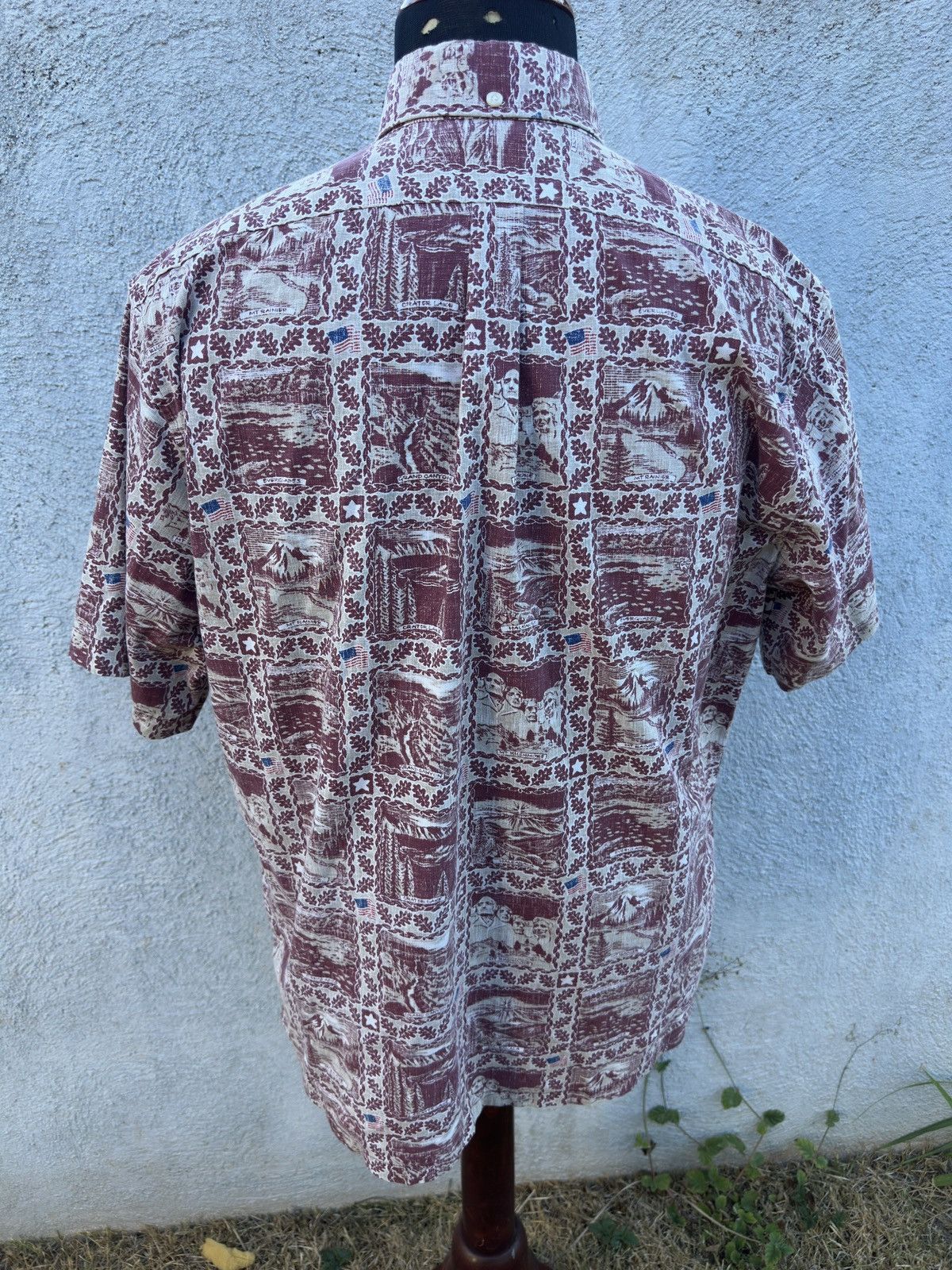 Reyn Spooner PreOwned Reyn Spooner Classic National Parks Red Men's L Size US L / EU 52-54 / 3 - 2 Thumbnail