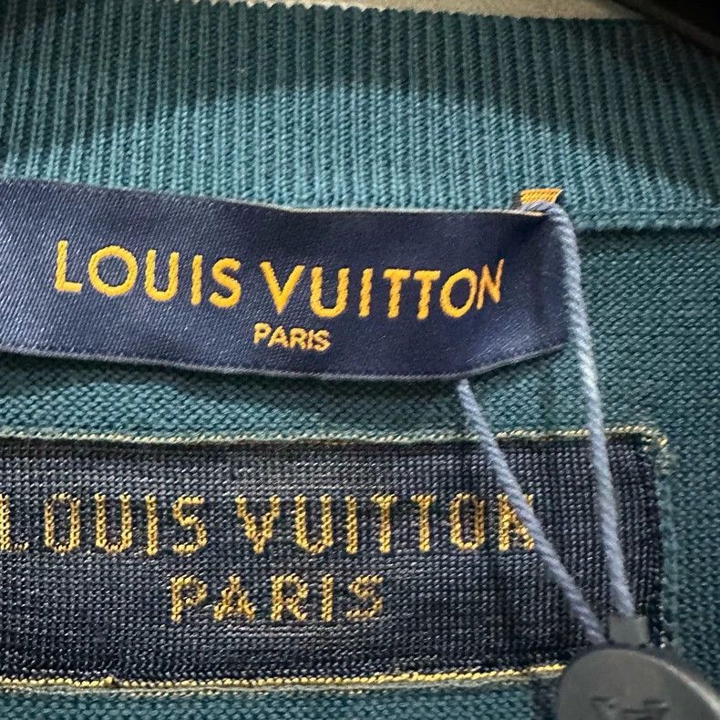 Louis Vuitton Louis Vuitton Pied Piper logo embroidered short sleeve Size US XL / EU 56 / 4 - 3 Thumbnail
