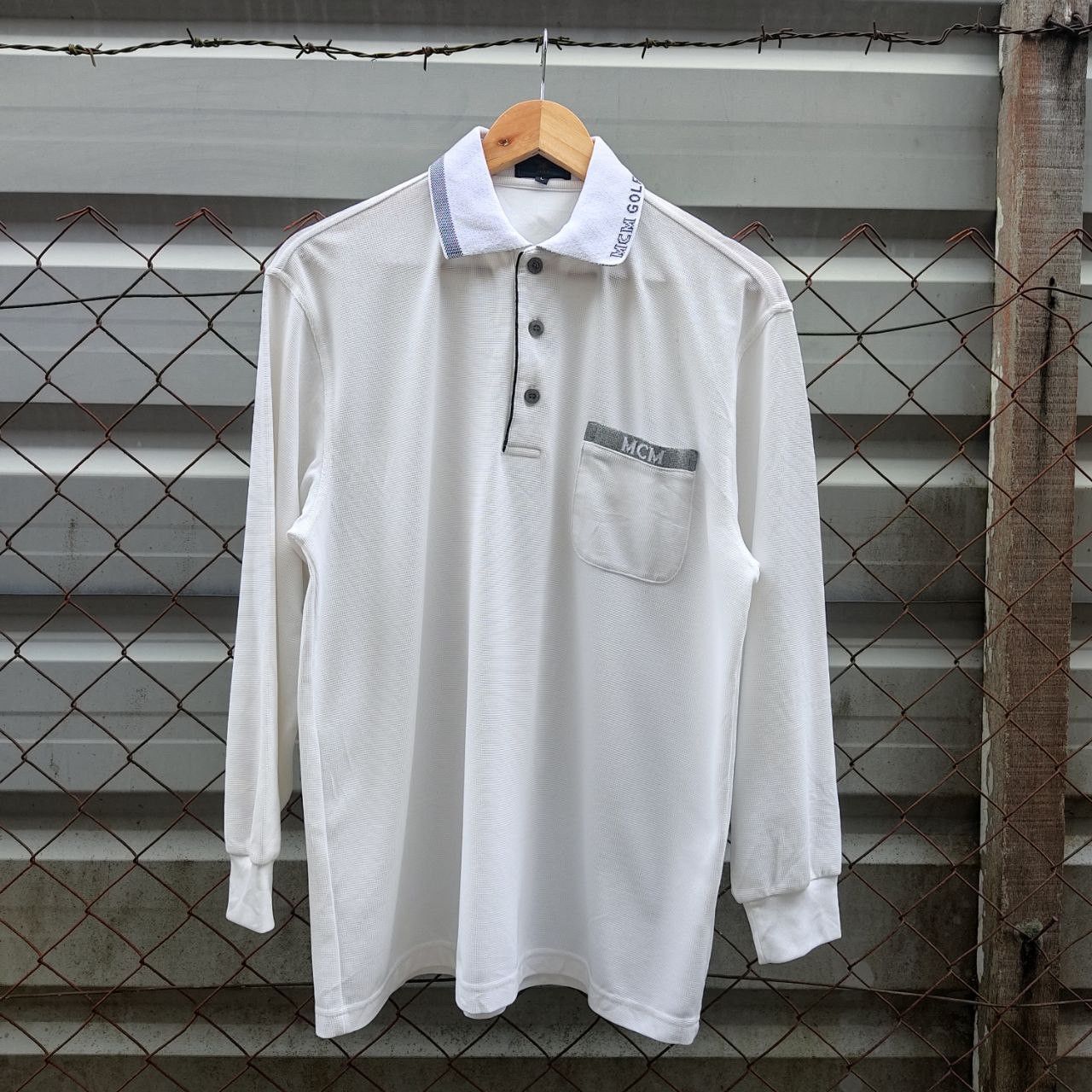 MCM MCM Golf Polo Longsleeve Size US L / EU 52-54 / 3 - 1 Thumbnail