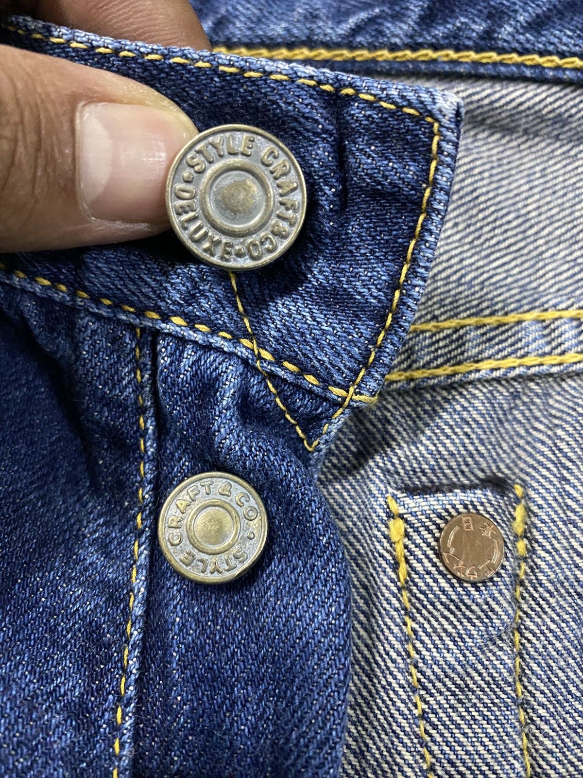 Designer × Evisu × Japanese Brand Japan Evisu Donna Selvedge imn195 Size 28" / US 6 / IT 42 - 14 Thumbnail