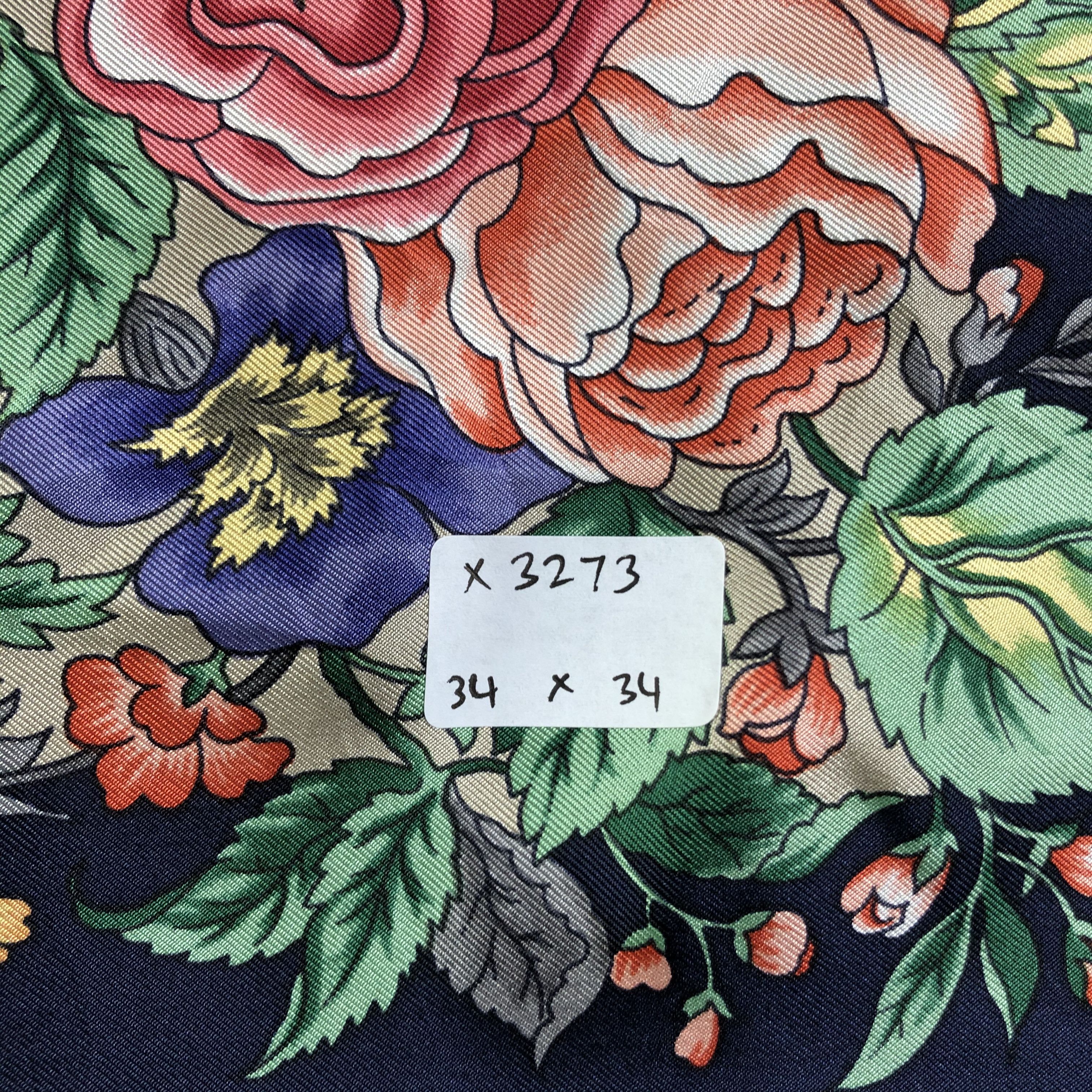 Vintage Vintage Silk Scarf Size ONE SIZE - 7 Thumbnail