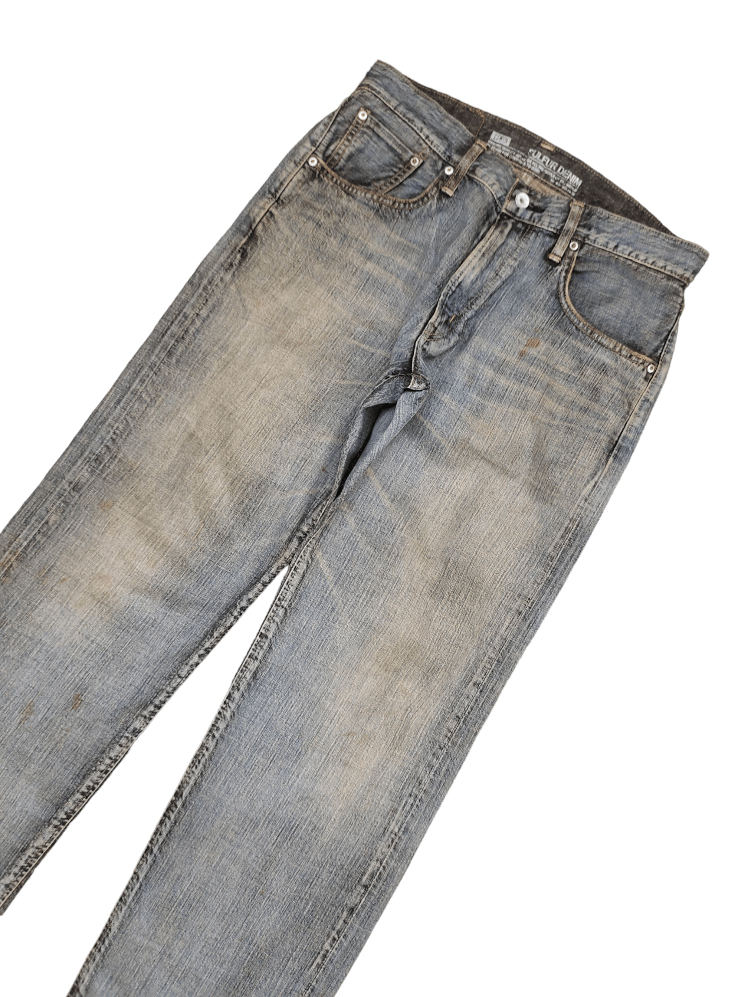 Number (N)ine × Undercover Vintage Y2k Edwin 505 Rude Sulfur Loose Undercover Style Size US 31 - 5 Thumbnail