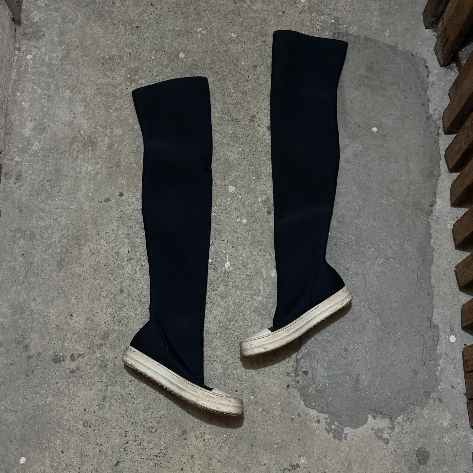 Rick Owens Rick owens drkshdw sock over the knee Size US 8 / IT 38 - 1 Thumbnail