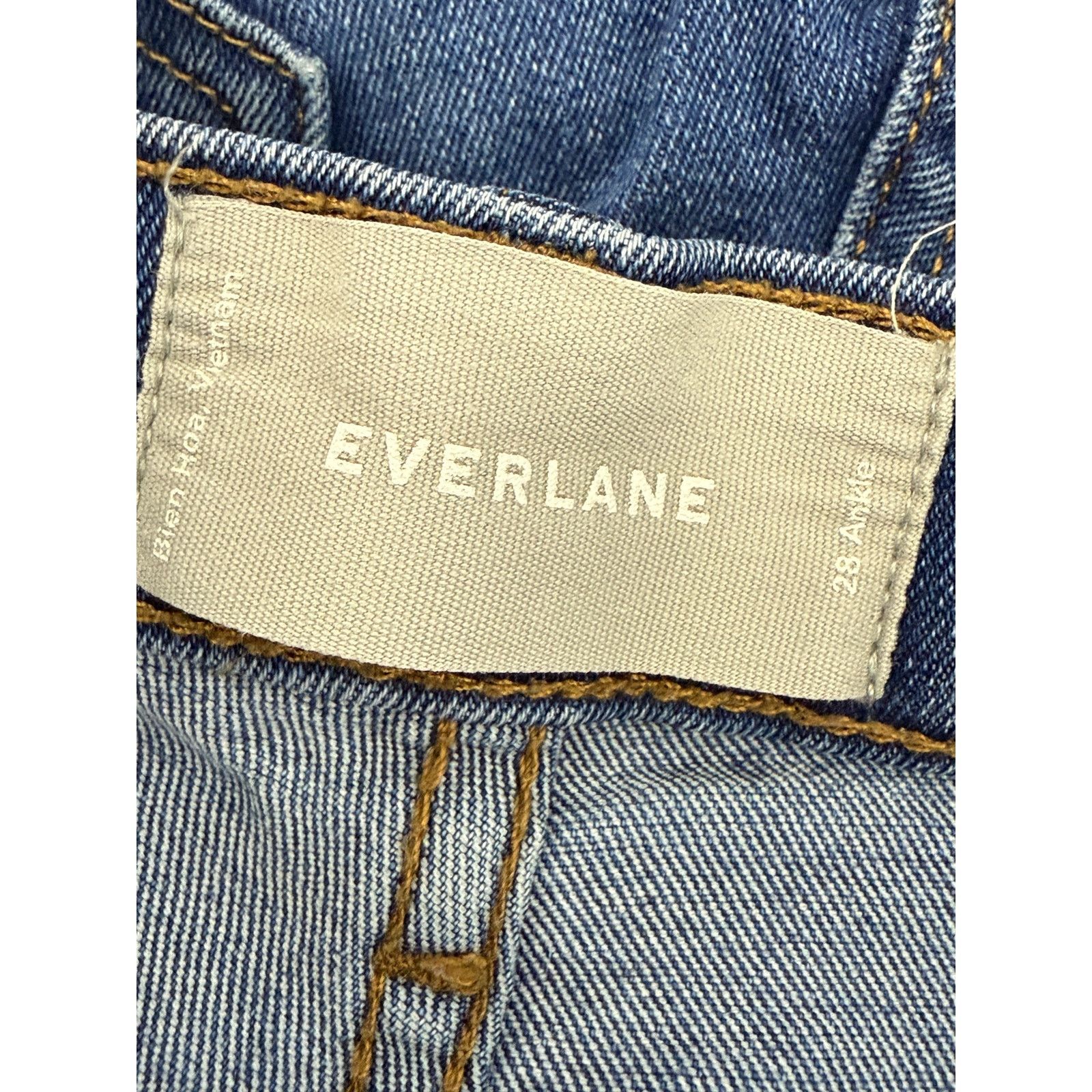 Everlane Everlane Mid Rise Skinny Ankle Jeans Size 28 Size 28" / US 6 / IT 42 - 2 Thumbnail