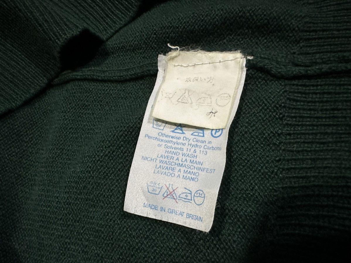 Burberry × Vintage 🔥Vintage Burberrys Lambswool Sweater Forest Green Size US XL / EU 56 / 4 - 9 Thumbnail