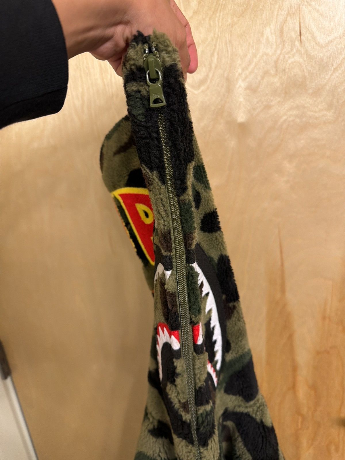 Bape Bape Camo Fleece Zip Up Size US L / EU 52-54 / 3 - 7 Thumbnail