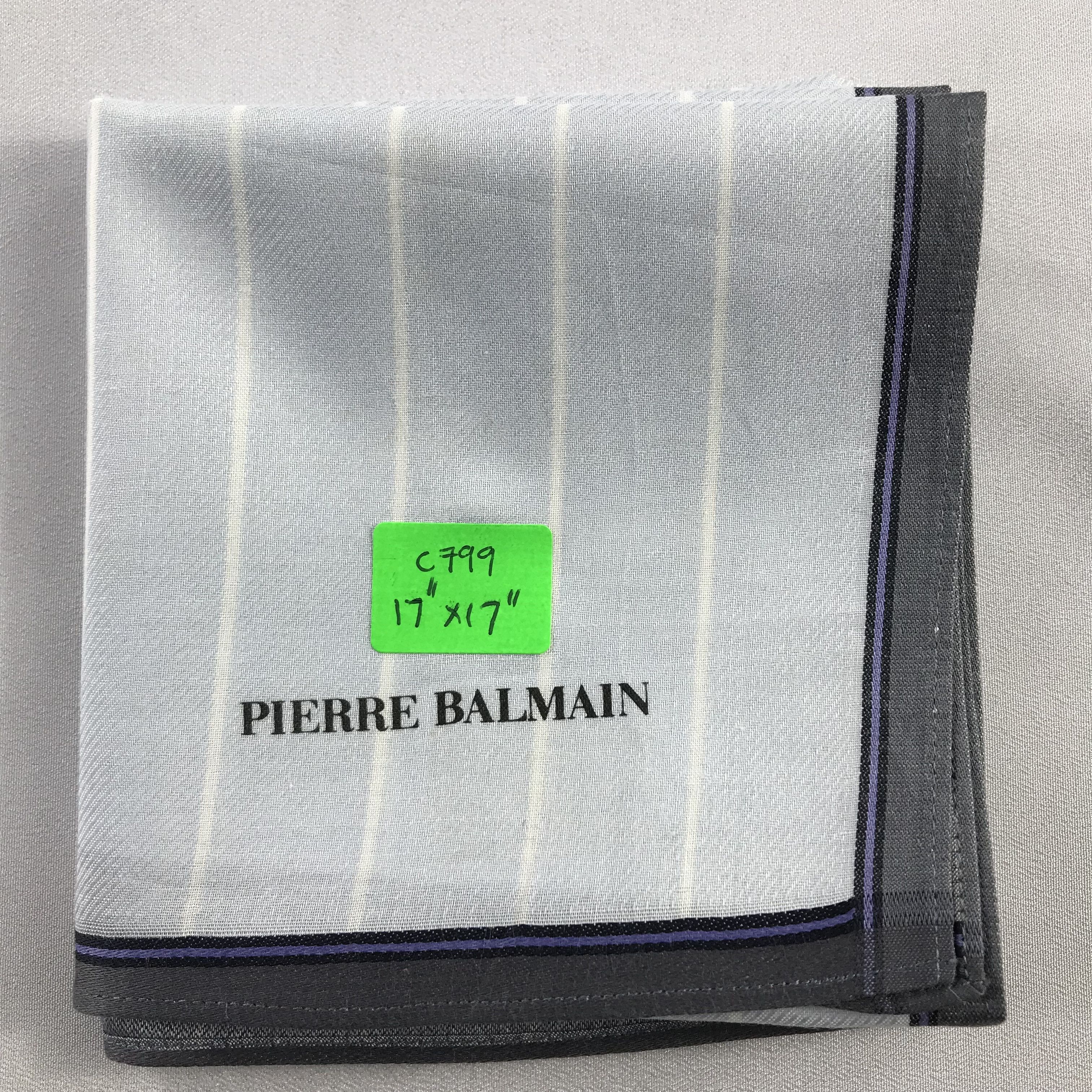 Pierre Balmain Pierre Balmain Handkerchief / Bandana / Neckerchief C799 Size ONE SIZE - 7 Thumbnail