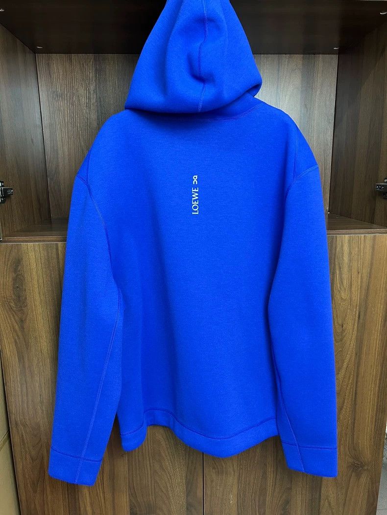Loewe LOEWE Technology zipper hoodie sweater coat Klein blue Size L / US 10 / IT 46 - 2 Thumbnail